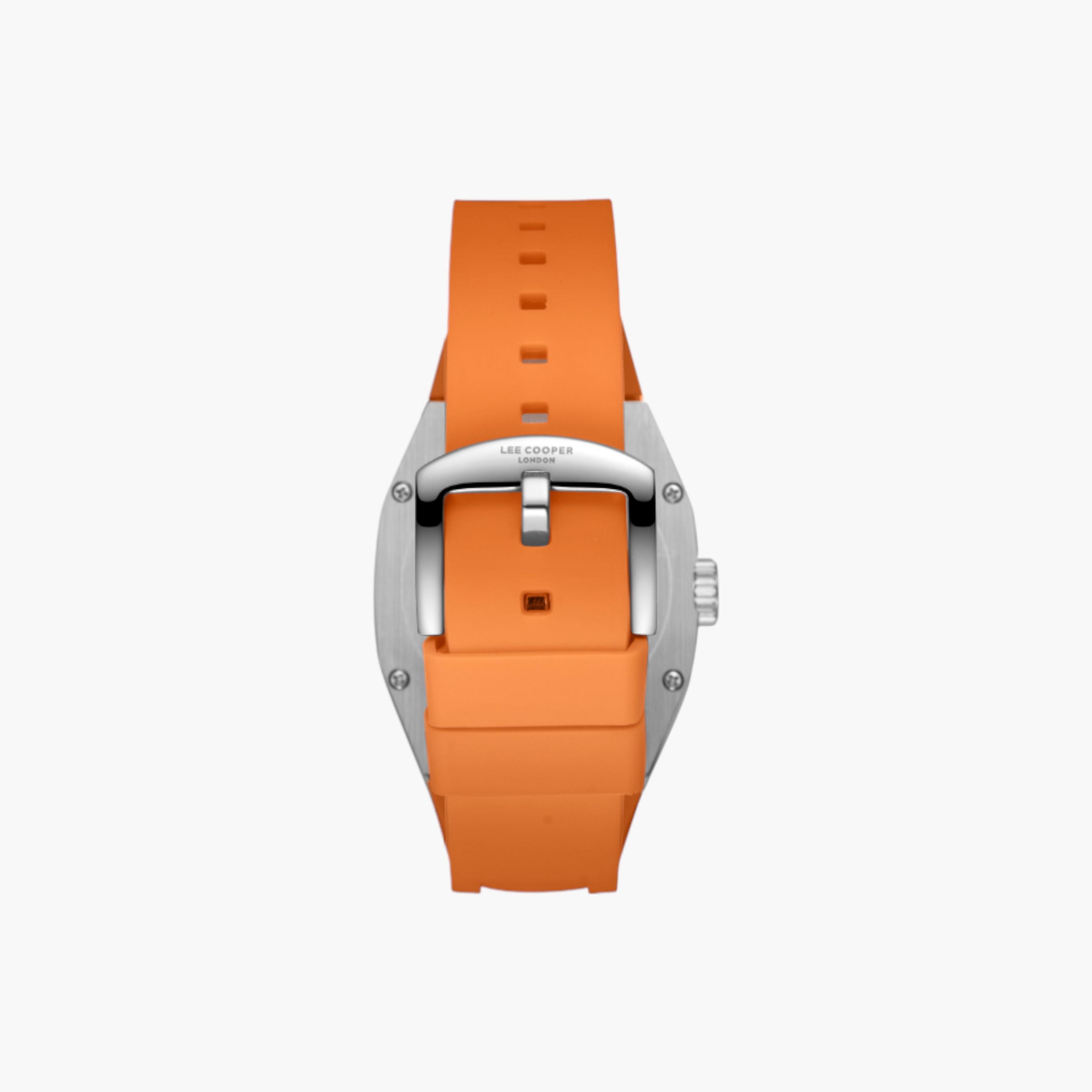 لي كوبر ساعة يد بسوار سيليكون برتقالي-men-watchesandjewellery-watches-image-4