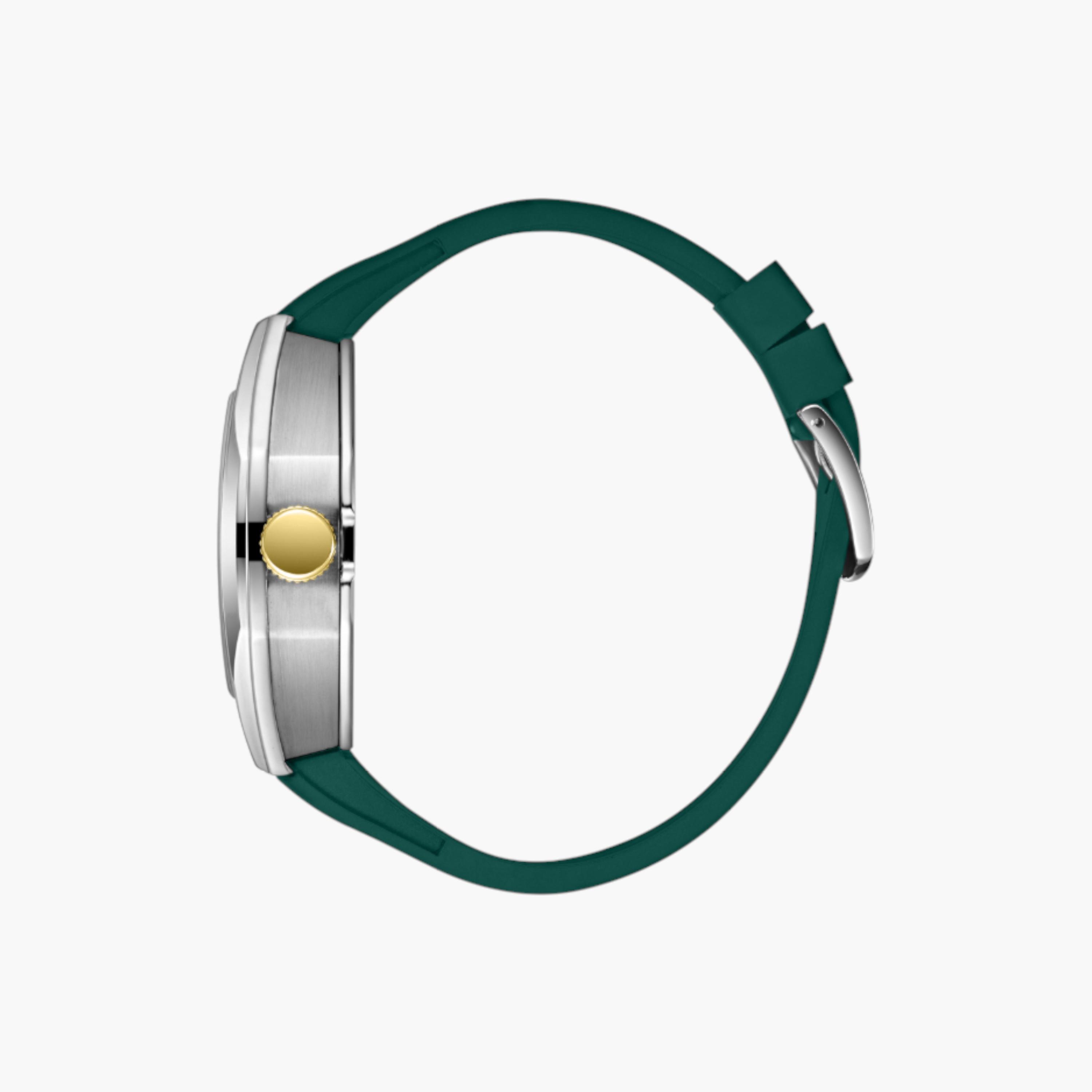 لي كوبر ساعة رجالية بسوار سيليكون ومينا أخضر-men-watchesandjewellery-watches-image-3