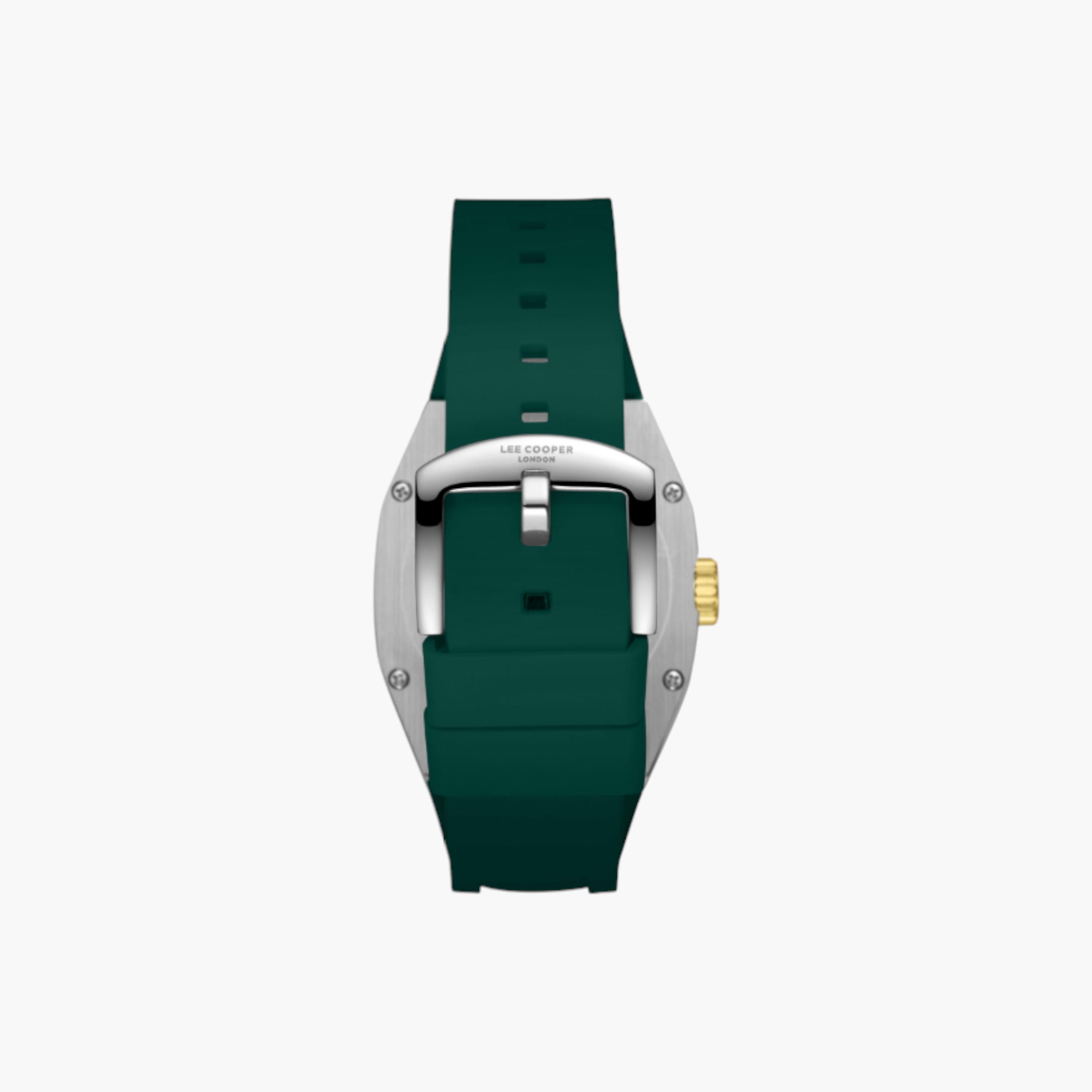 لي كوبر ساعة رجالية بسوار سيليكون ومينا أخضر-men-watchesandjewellery-watches-image-4
