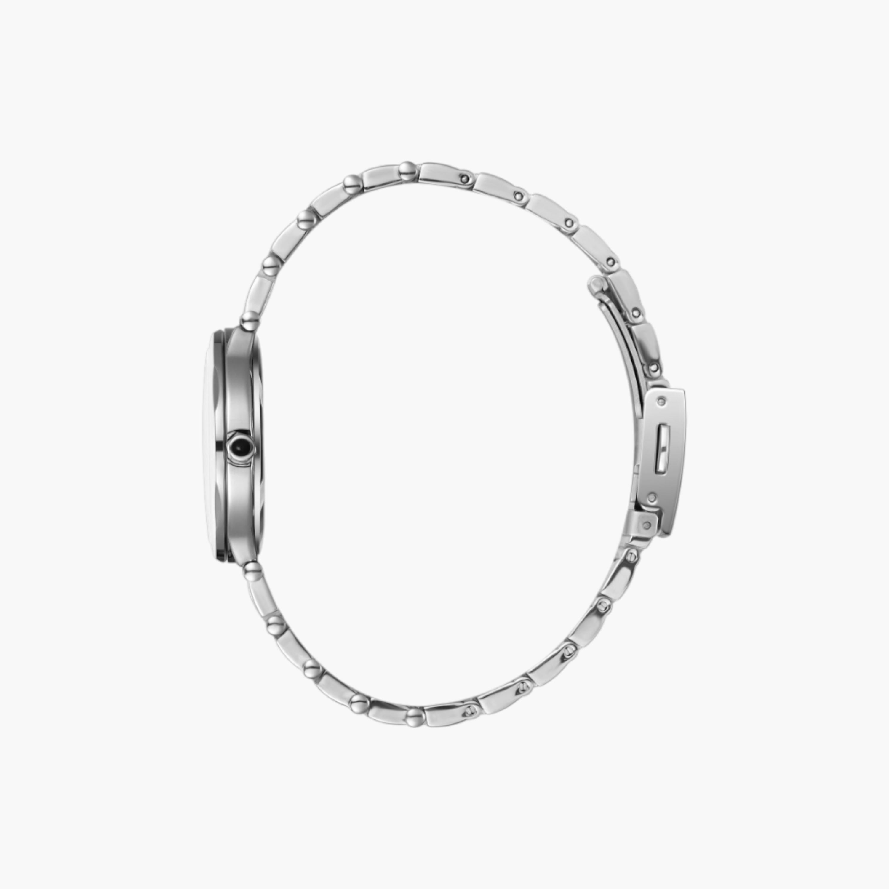 لي كوبر ساعة نسائية تناظرية من الستانلس ستيل الفضي-women-watchesandjewellery-watches-image-3