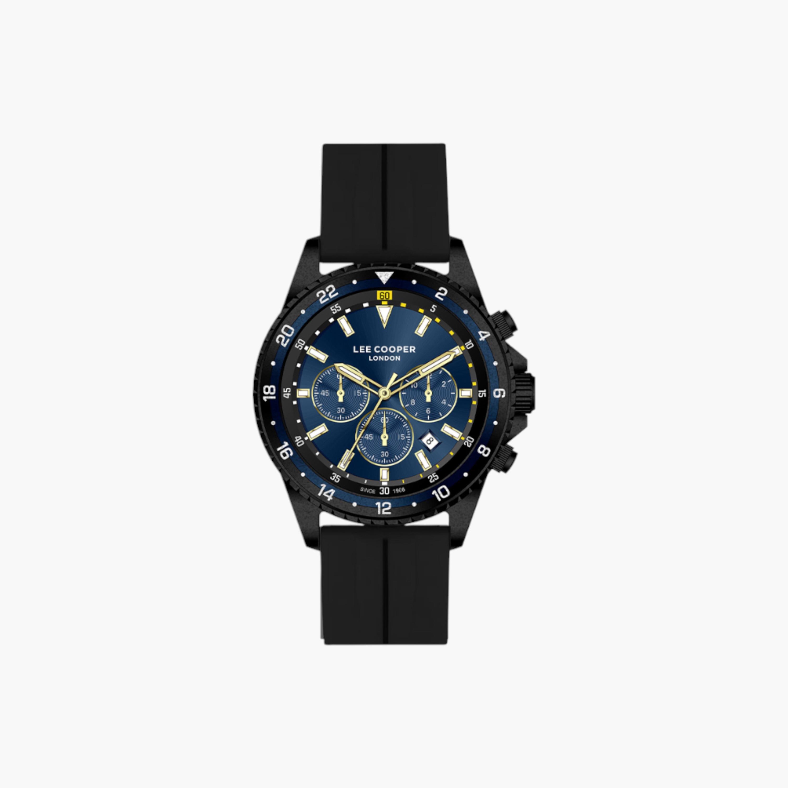 لي كوبر ساعة كرونوغراف رجالية، حزام سيليكون-men-watchesandjewellery-watches-image-4