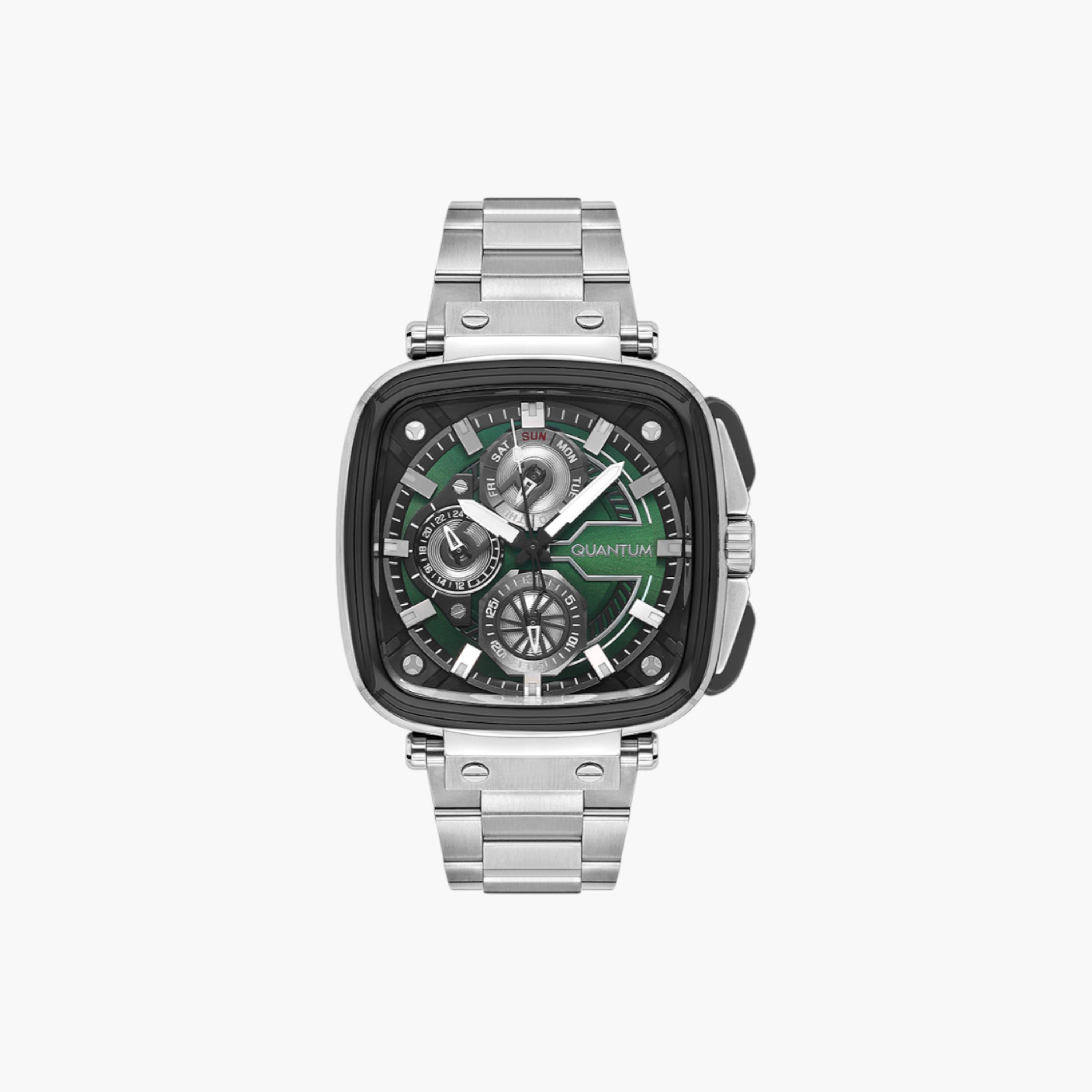 Quantum Square Multifunction Men's Watch-men-watchesandjewellery-watches-image-1