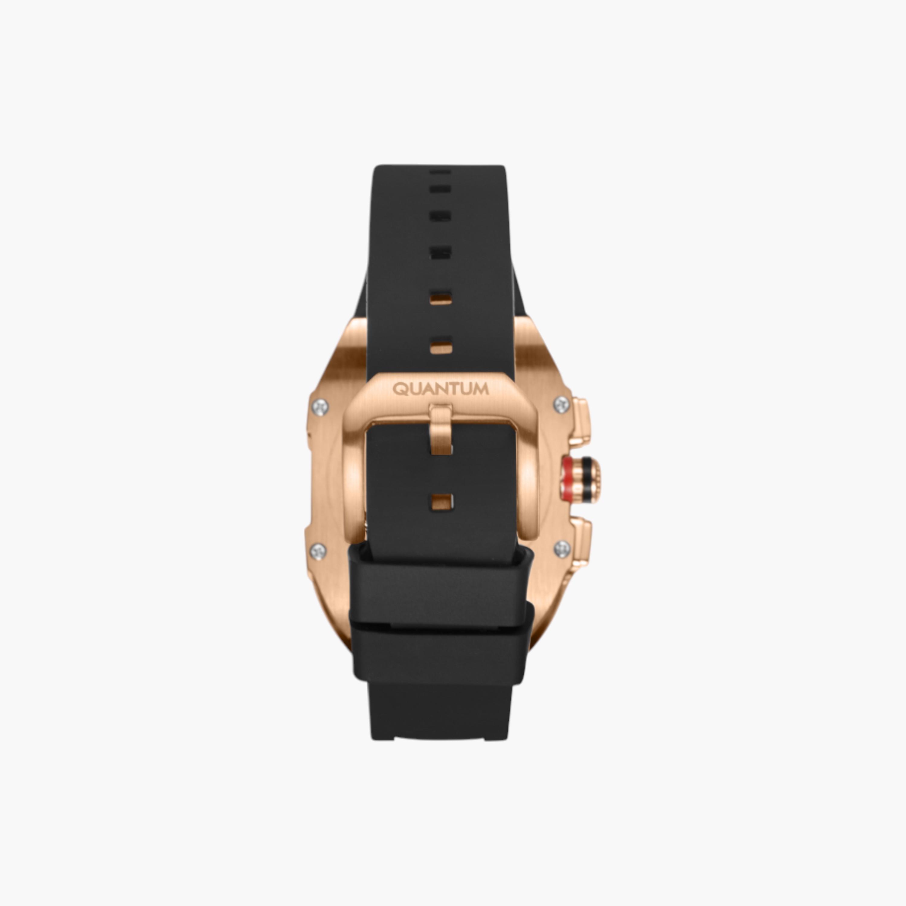 Quantum Men's Chronograph Silicone Strap Watch-men-watchesandjewellery-watches-image-4