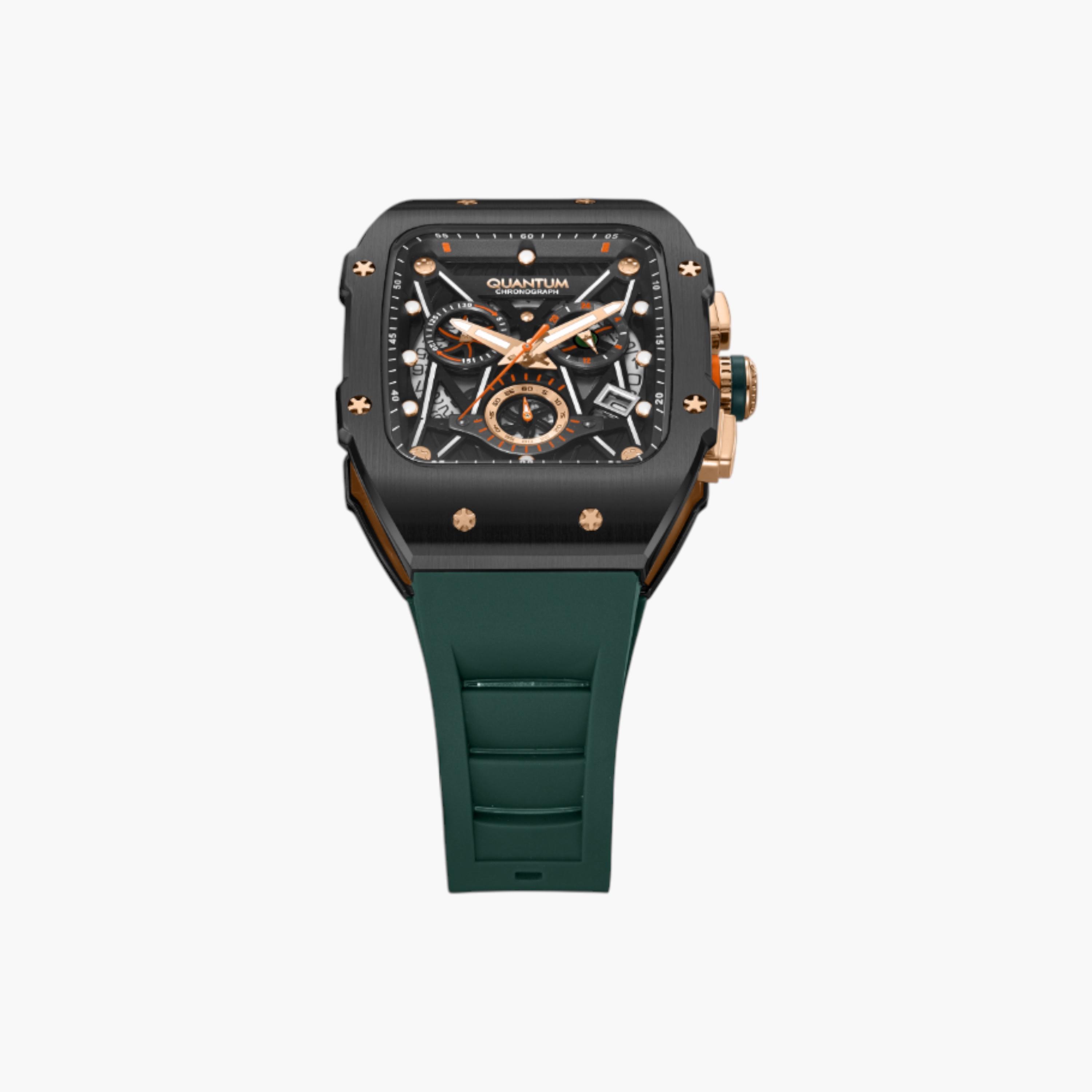 كوانتم ساعة رجالية كرونوغراف ذهبية وردية-men-watchesandjewellery-watches-image-5