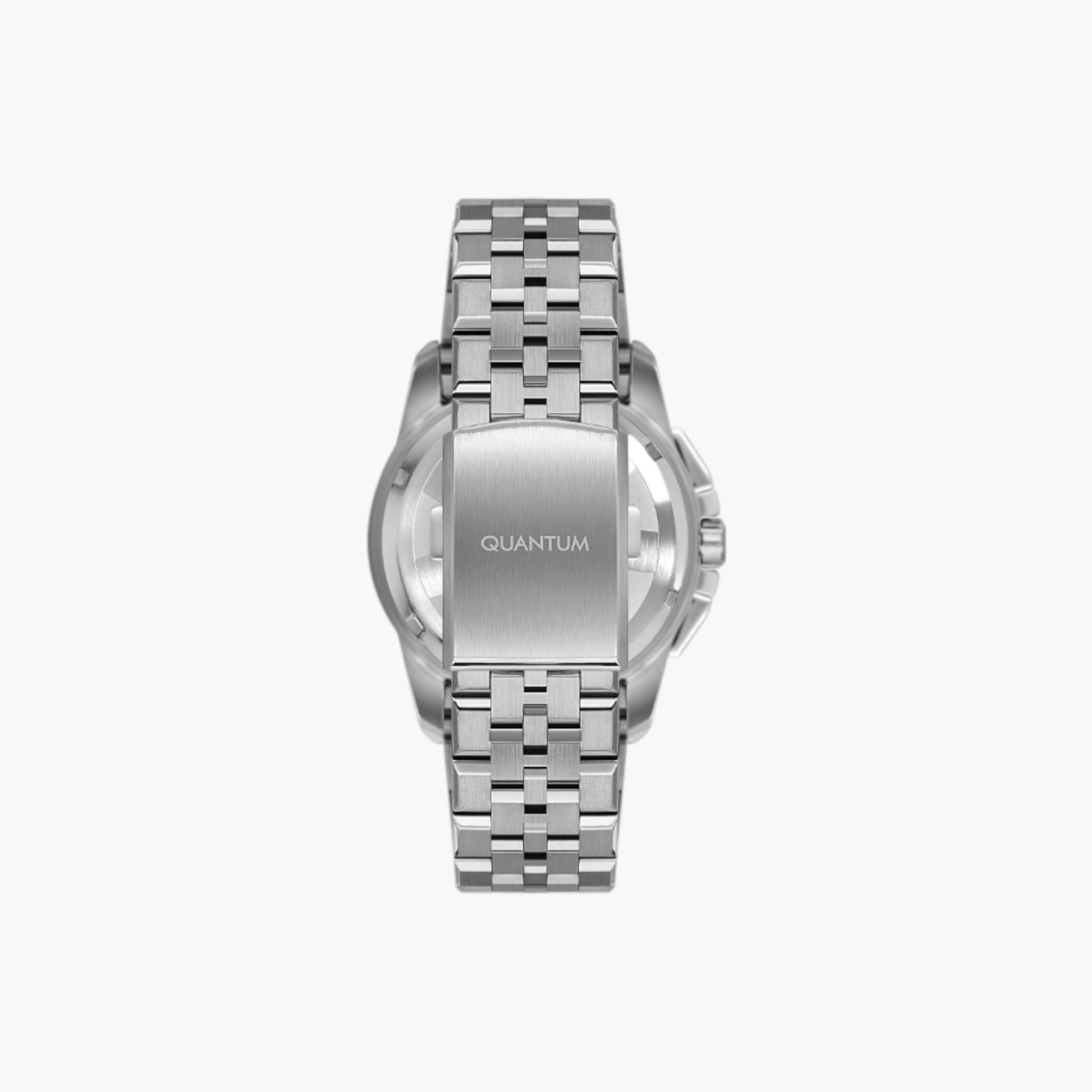 Quantum Men's Chronograph Steel Watch-men-watchesandjewellery-watches-image-3