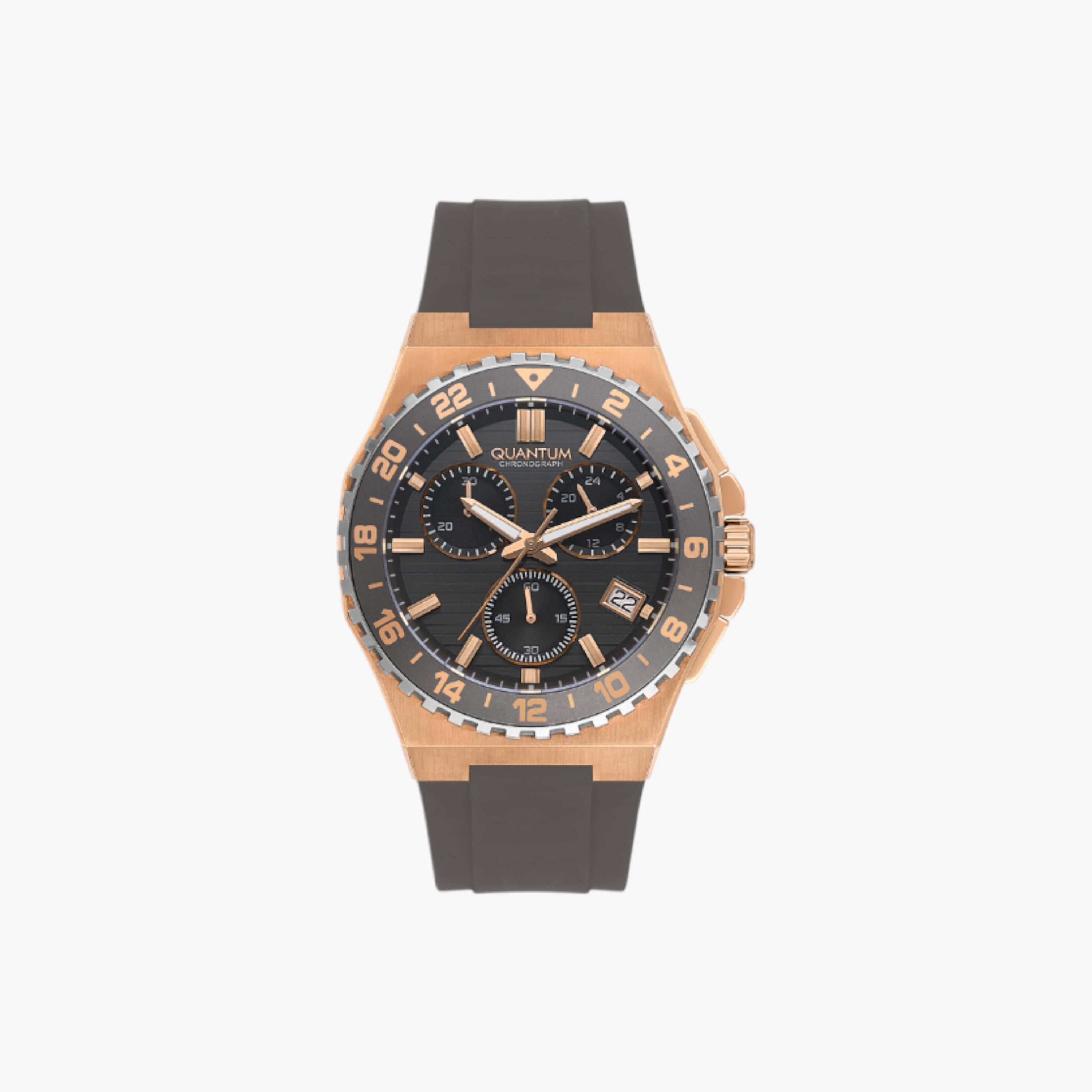 كوانتم ساعة كرونوغراف رجالية، حزام سيليكون-men-watchesandjewellery-watches-image-5
