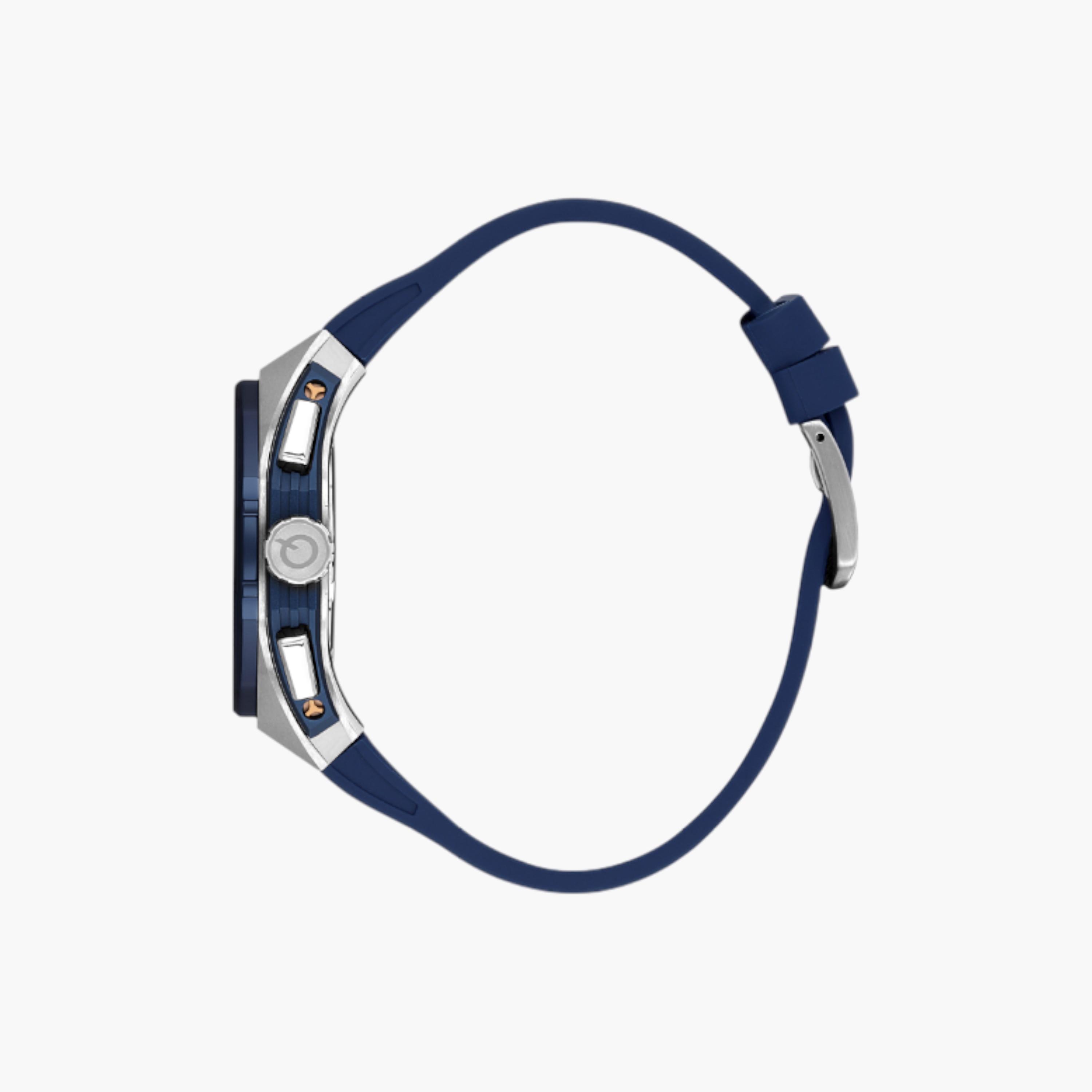 Quantum Chronograph Men's Watch, Silicone Strap-men-watchesandjewellery-watches-image-2