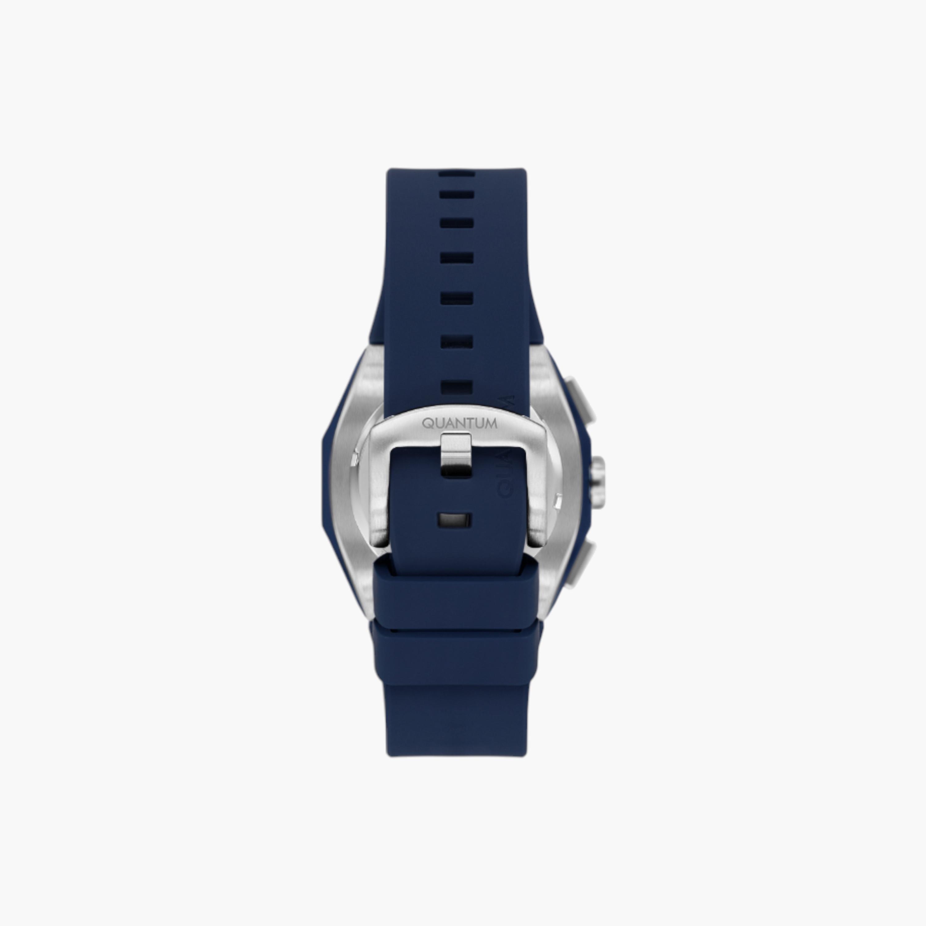 Quantum Chronograph Men's Watch, Silicone Strap-men-watchesandjewellery-watches-image-3