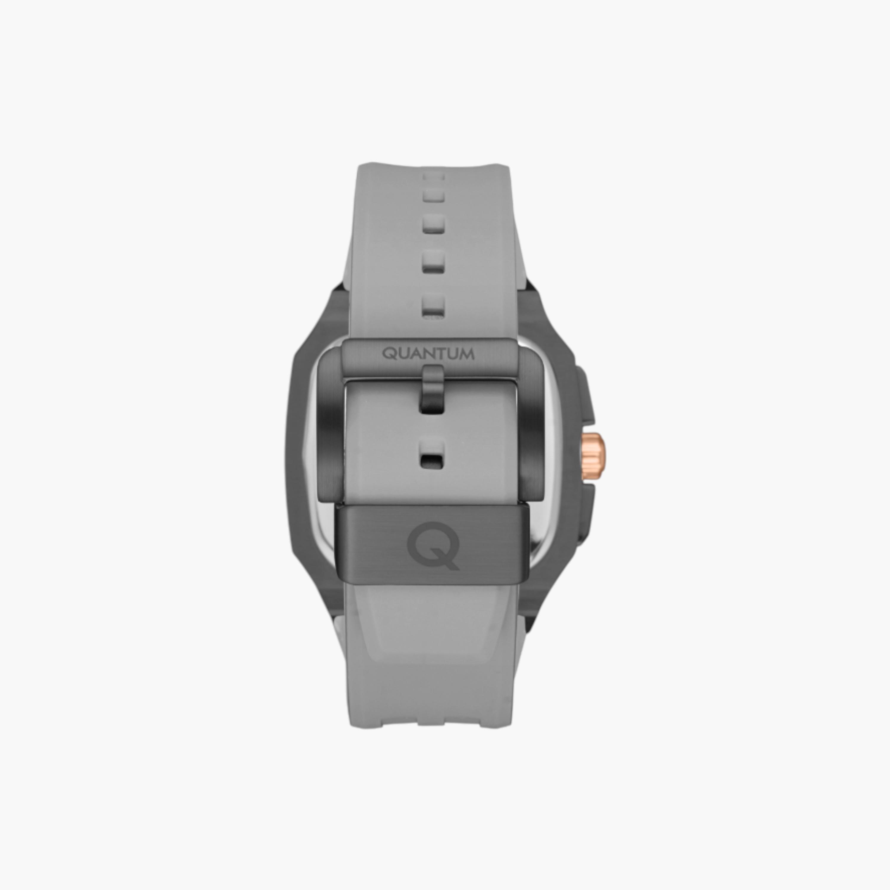 كوانتم ساعة كرونوغراف رجالية بحزام سيليكون-men-watchesandjewellery-watches-image-4