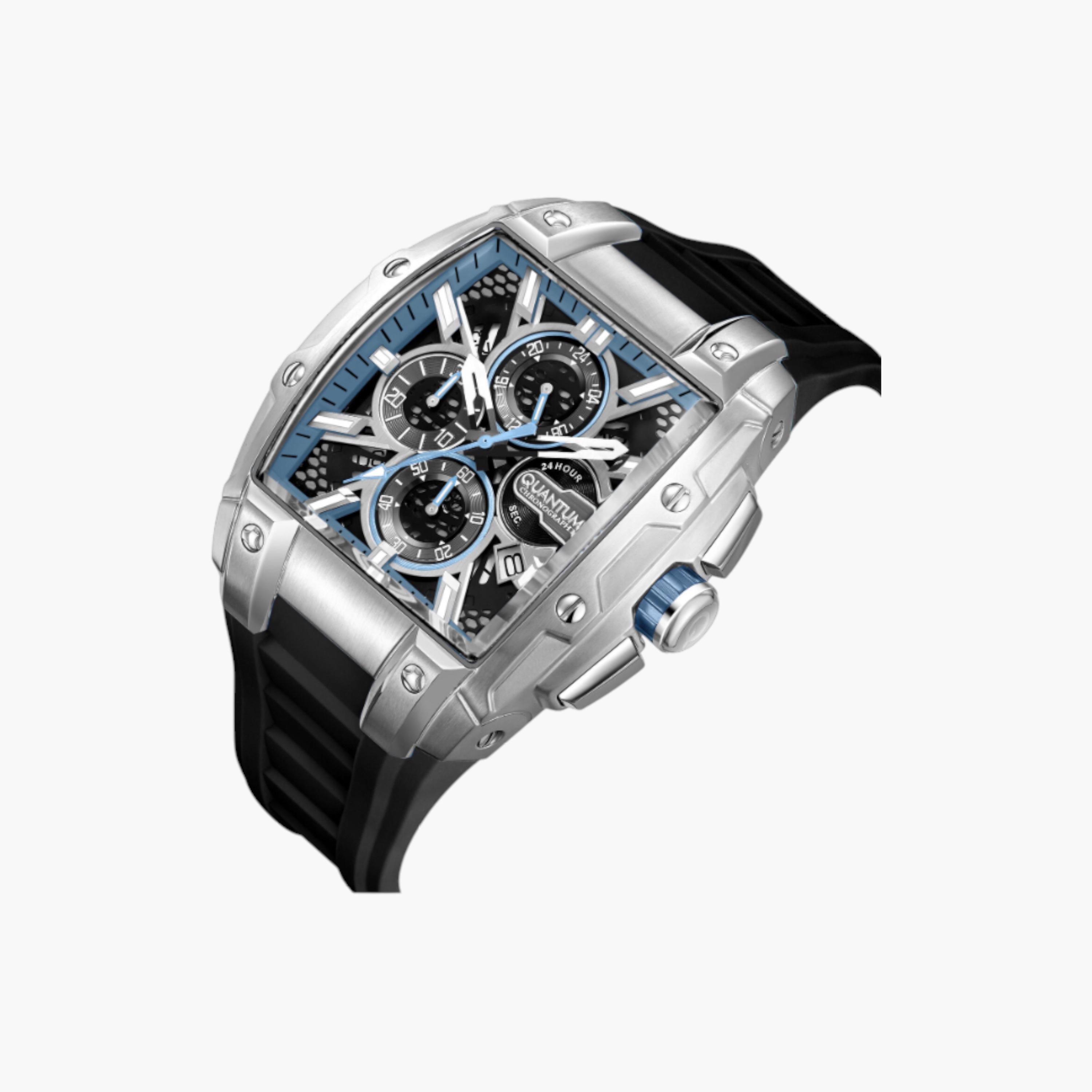 كوانتم ساعة كرونوغراف رجالية من السيليكون بتصميم تونو-men-watchesandjewellery-watches-image-2