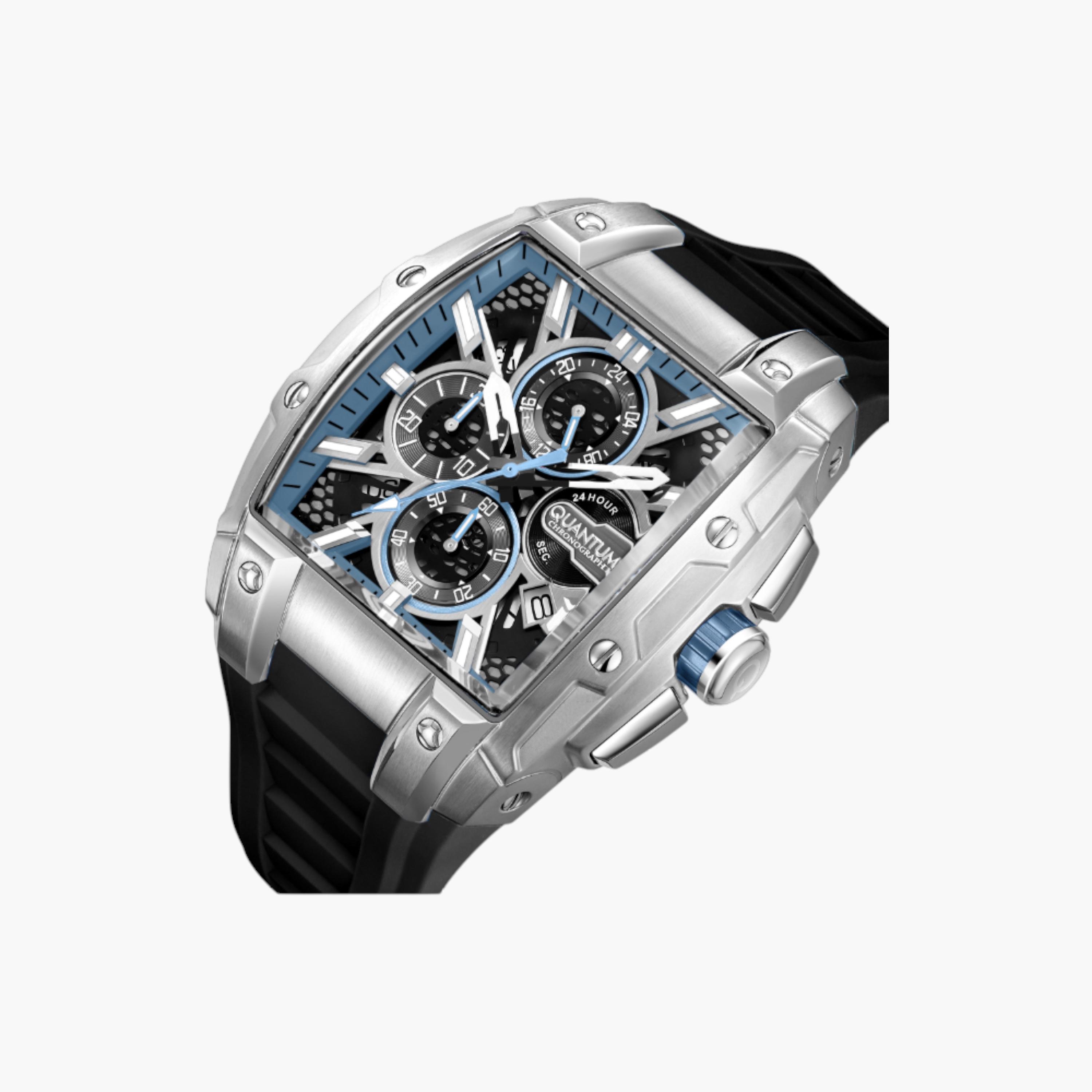 كوانتم ساعة كرونوغراف رجالية من السيليكون بتصميم تونو-men-watchesandjewellery-watches-image-4