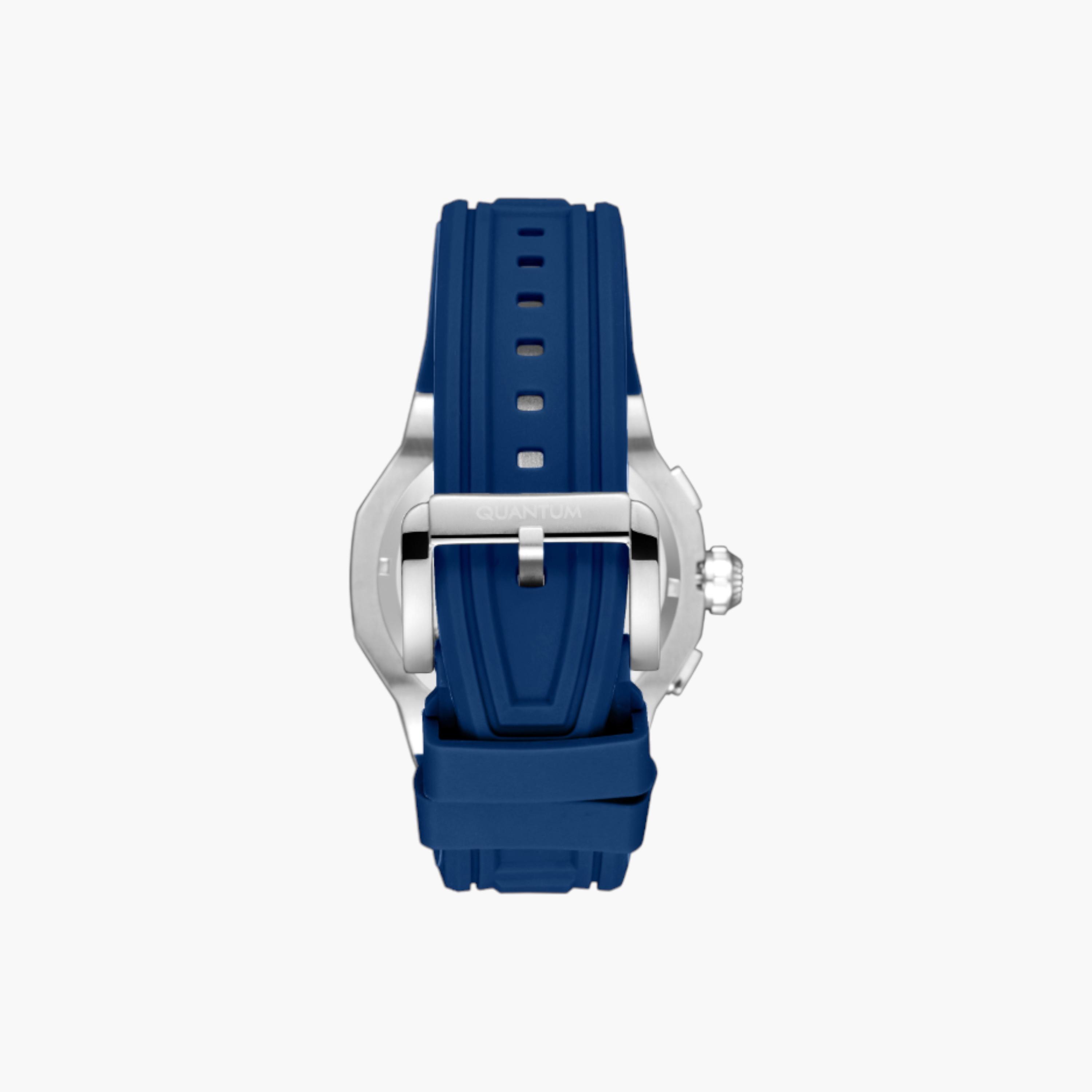 Quantum Chronograph Men's Watch, Silicone Strap-men-watchesandjewellery-watches-image-5