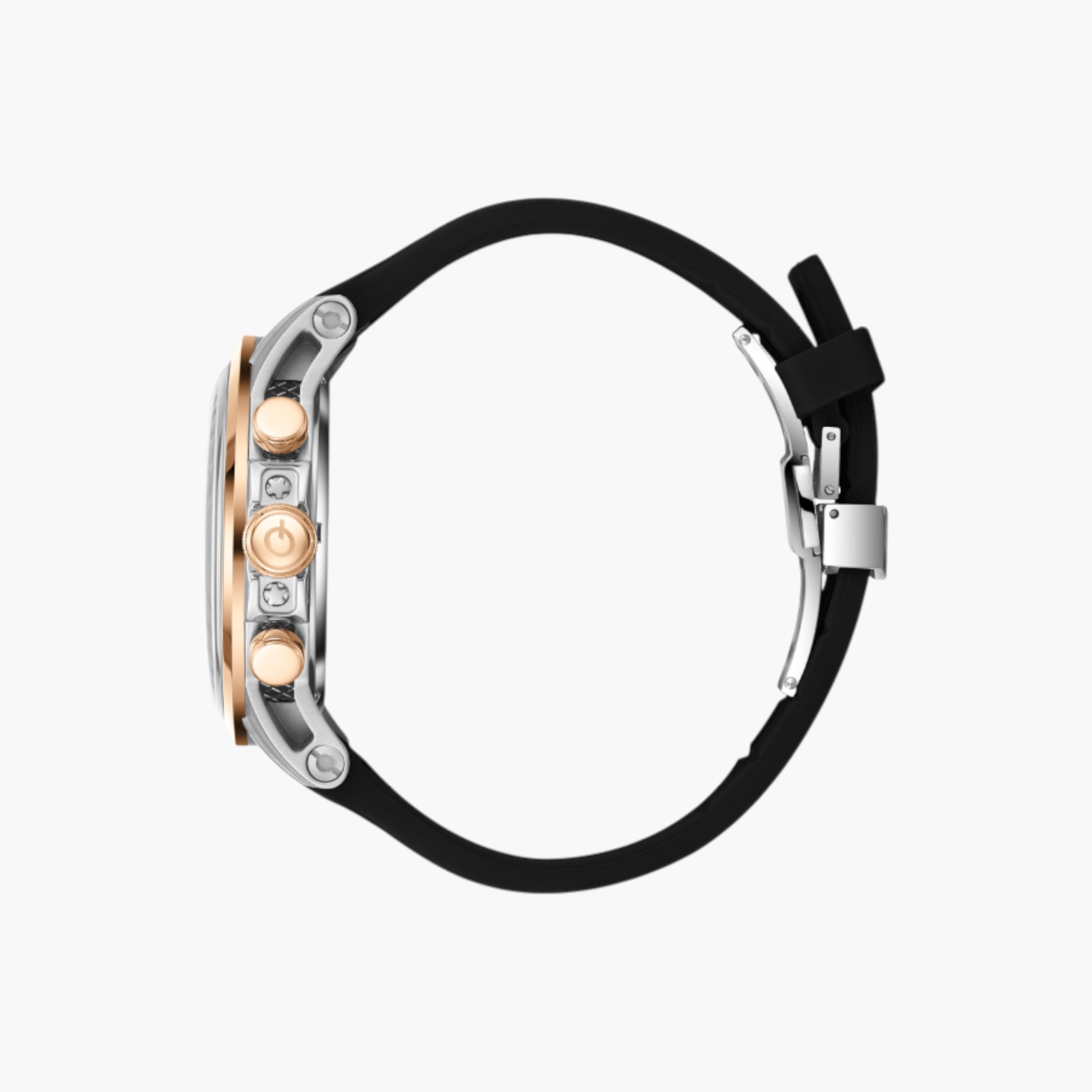 كوانتم ساعة كرونوغراف رجالية بحزام سيليكون-men-watchesandjewellery-watches-image-3