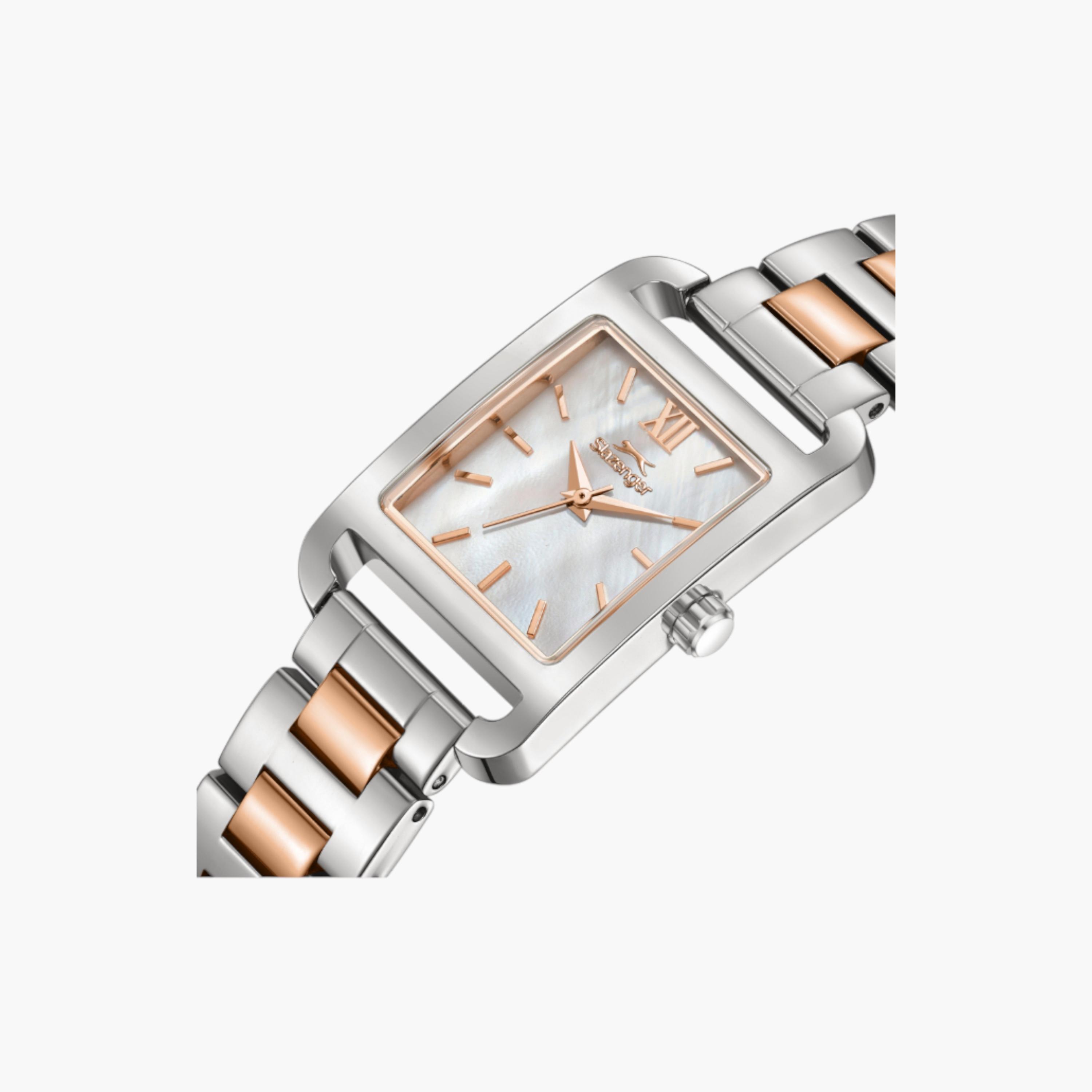 سلازنجر ساعة يد نسائية مستطيلة بعقارب-women-watchesandjewellery-watches-image-5