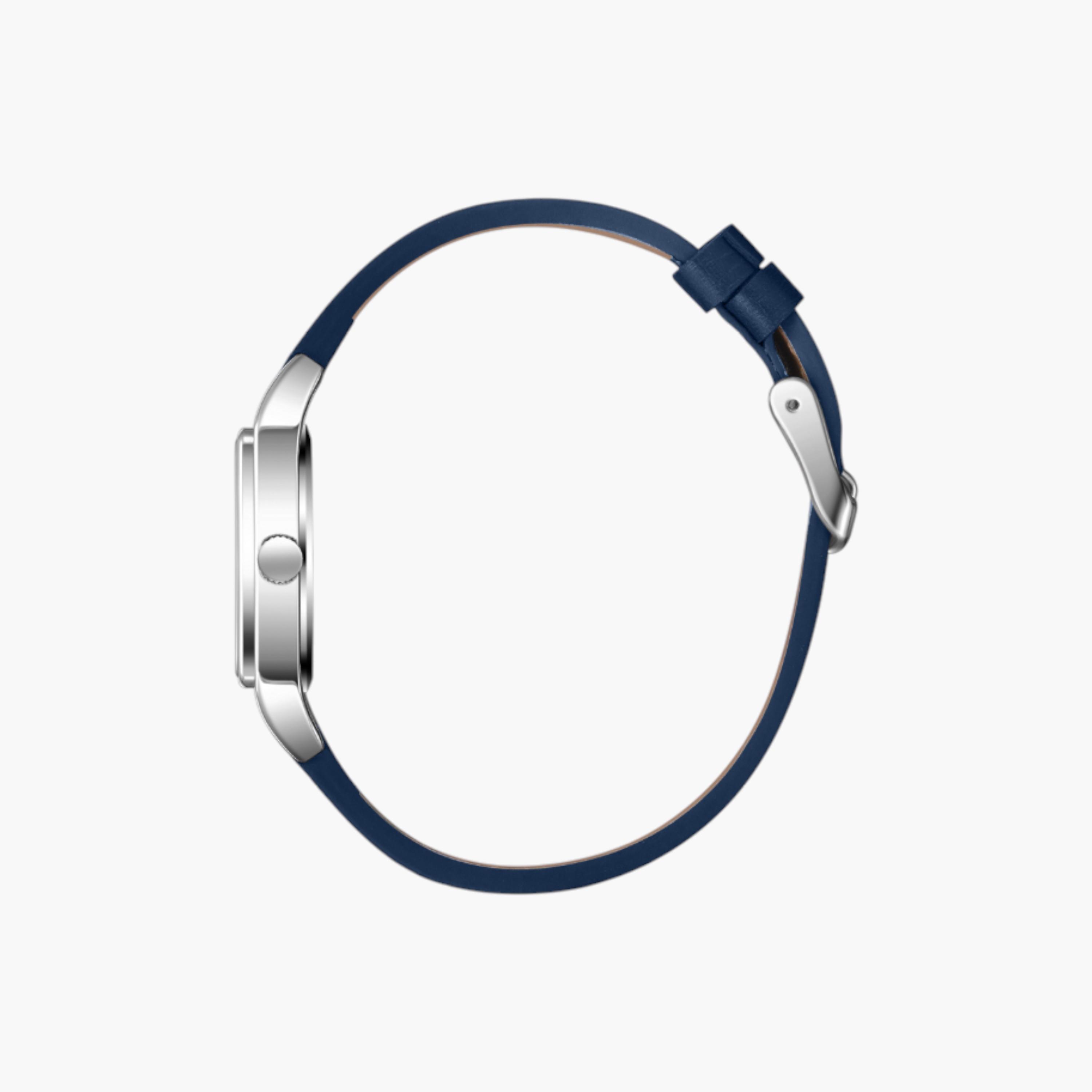 Slazenger Rectangular Analog Watch, Leather Strap-women-watchesandjewellery-watches-image-3