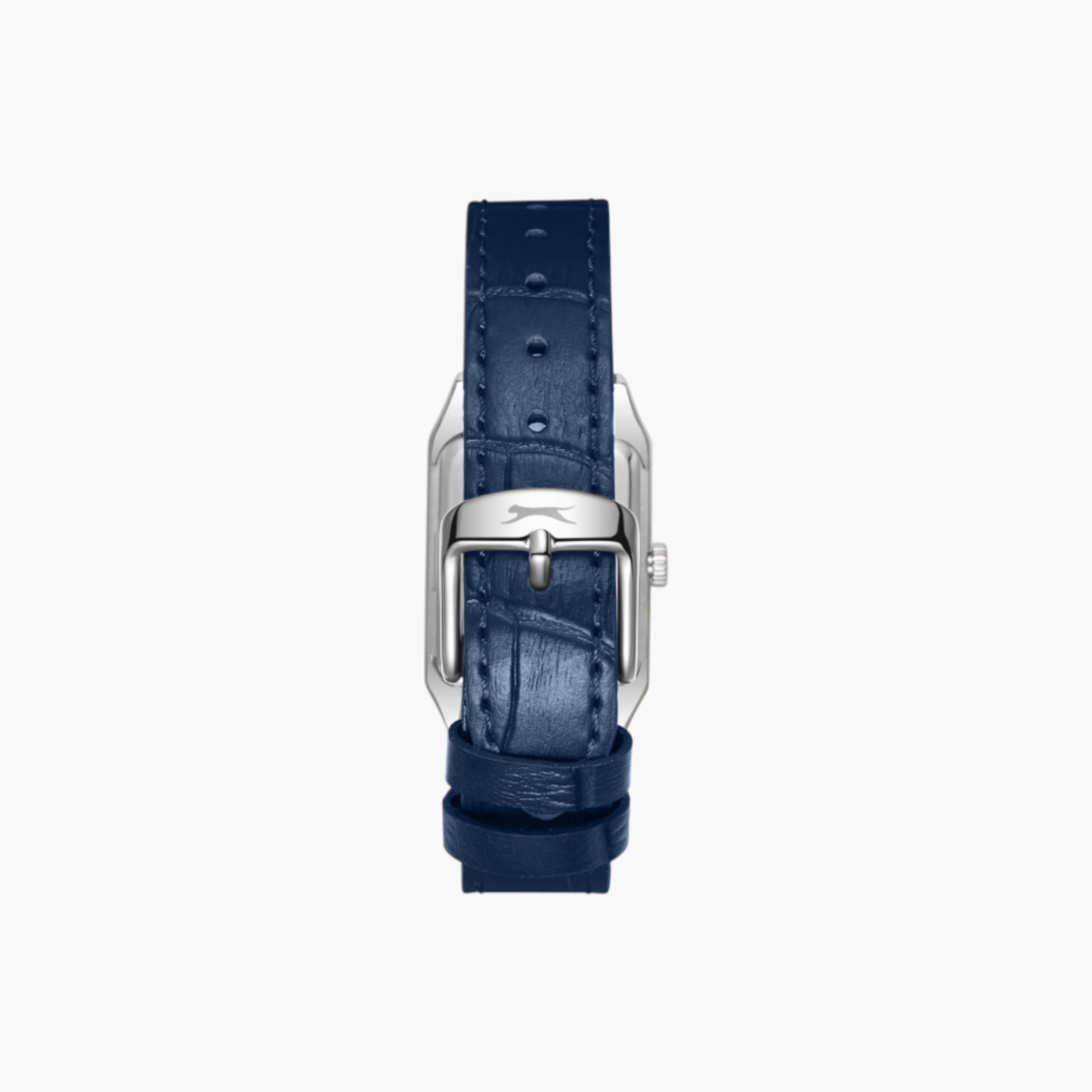 سلازنجر ساعة يد مستطيلة بعقارب، حزام جلد-women-watchesandjewellery-watches-image-4