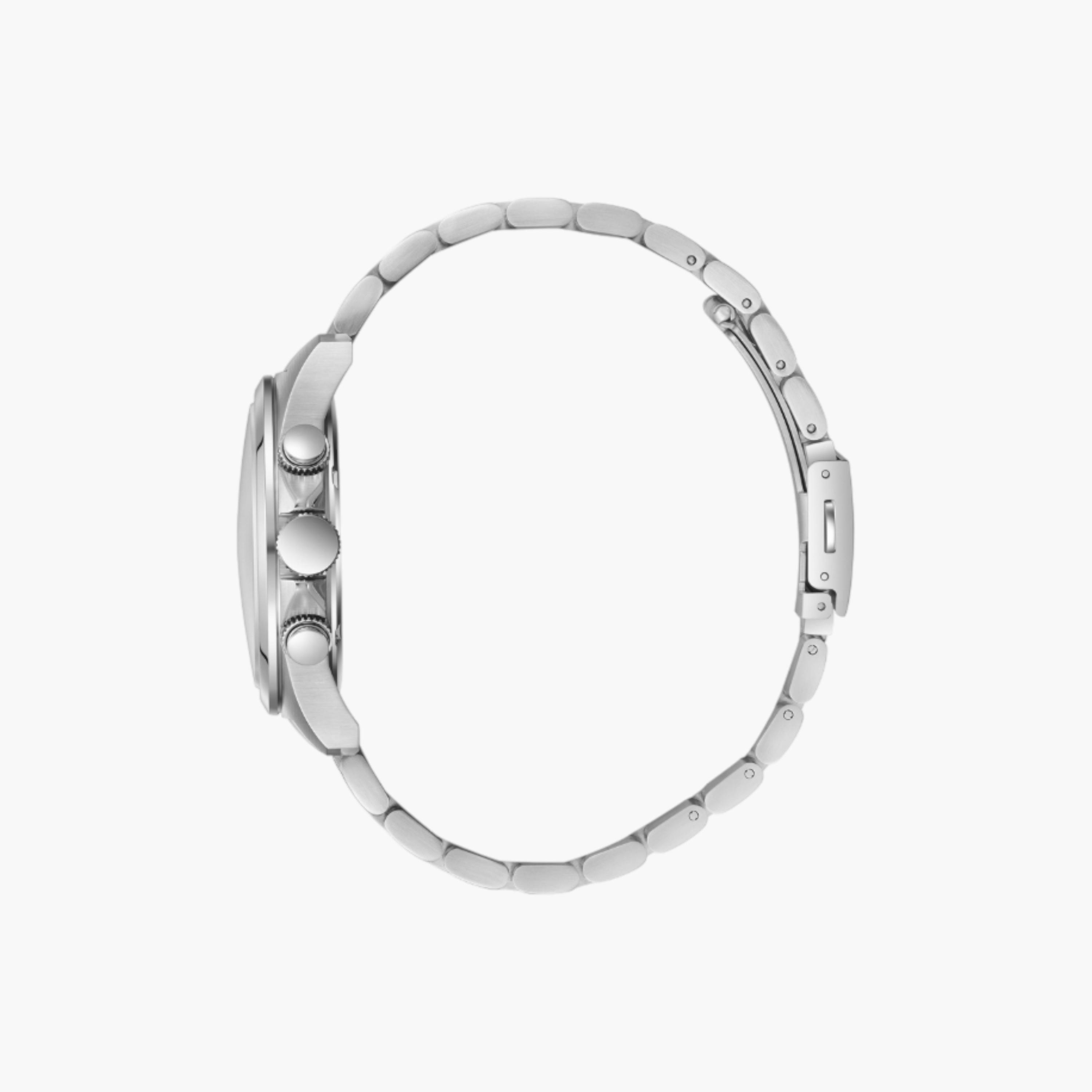 Slazenger Silver Stainless Steel Multifunction Watch-men-watchesandjewellery-watches-image-3