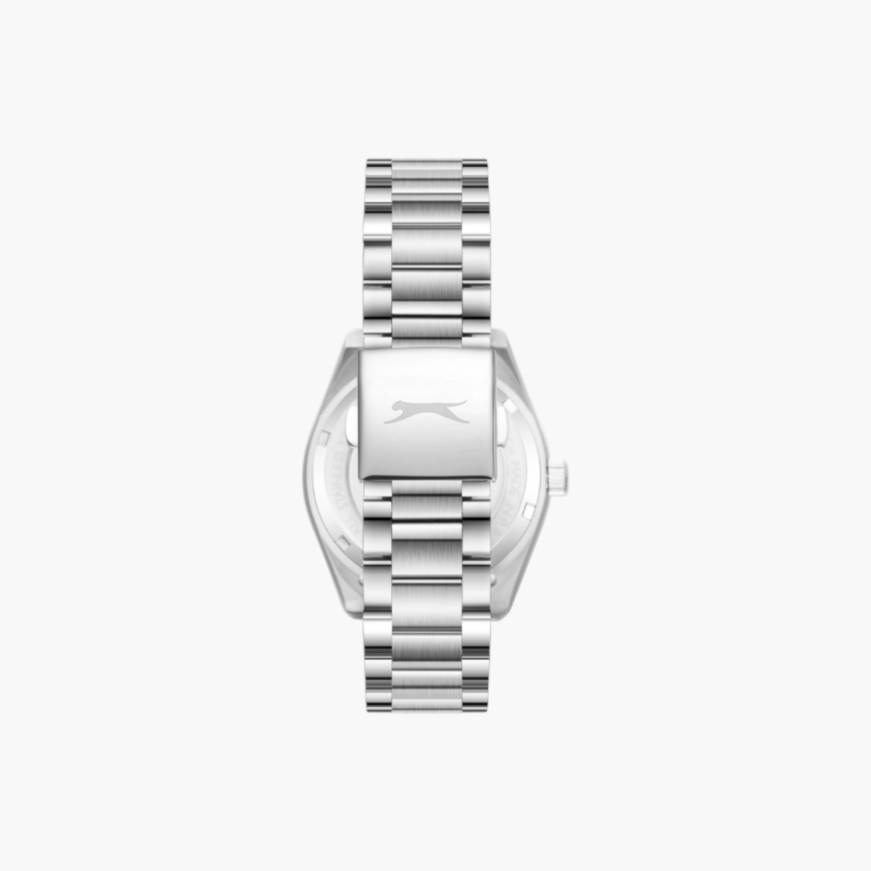 سلازنجر ساعة فضية من الستانلس ستيل متعددة الوظائف-men-watchesandjewellery-watches-image-4