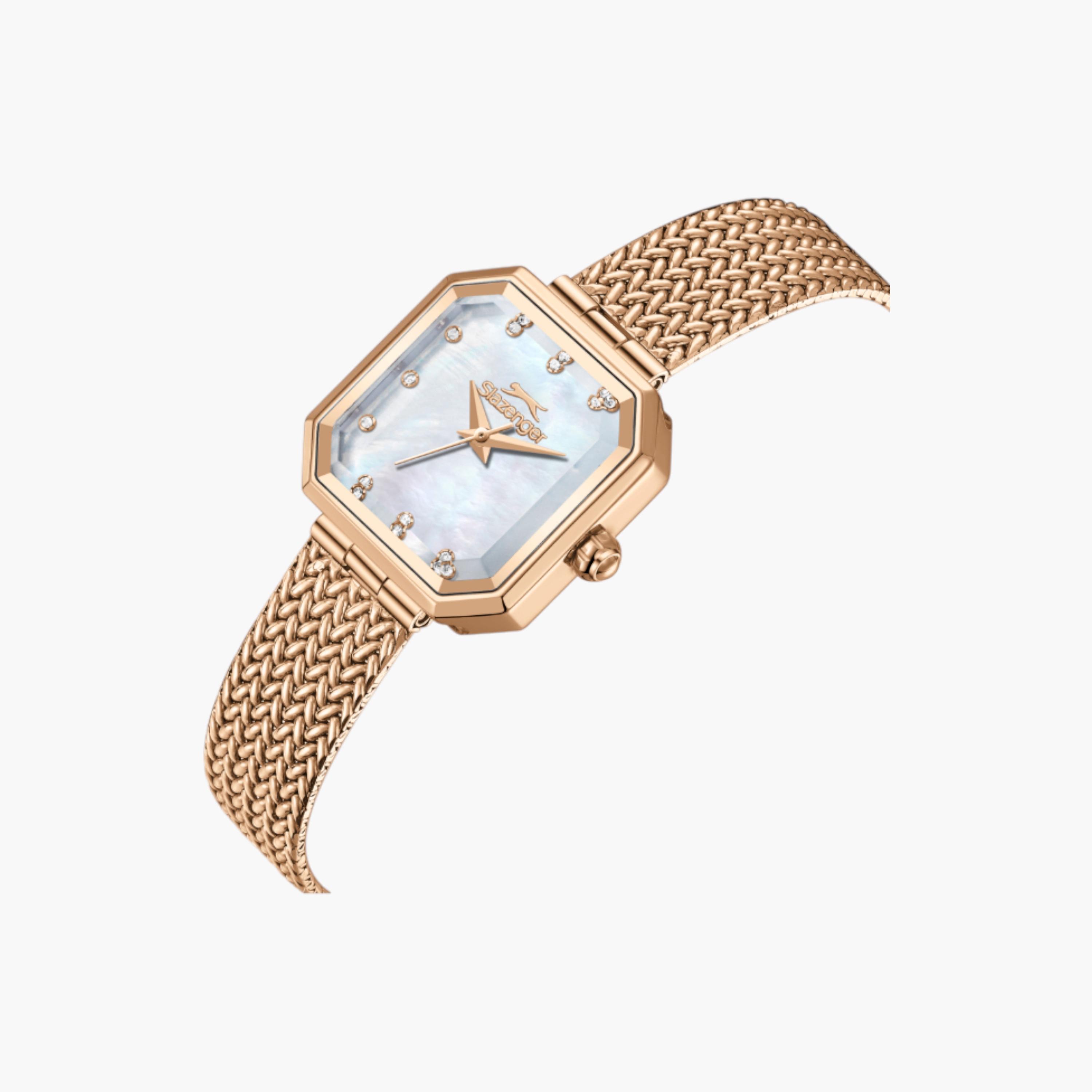 Slazenger Octagonal Case Analogue Watch-women-watchesandjewellery-watches-image-2