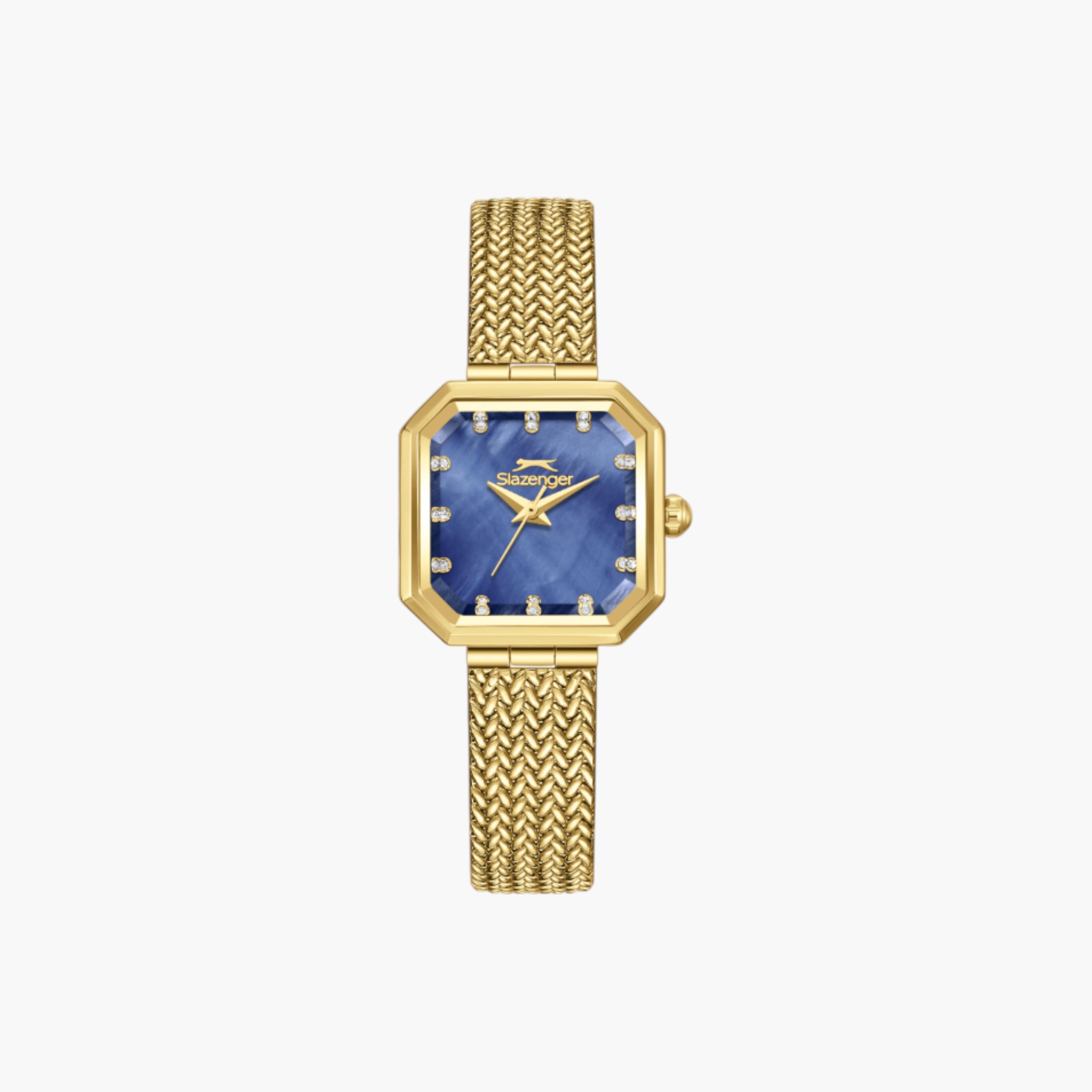 Slazenger Gold Octagonal Women's Watch-women-watchesandjewellery-watches-image-1