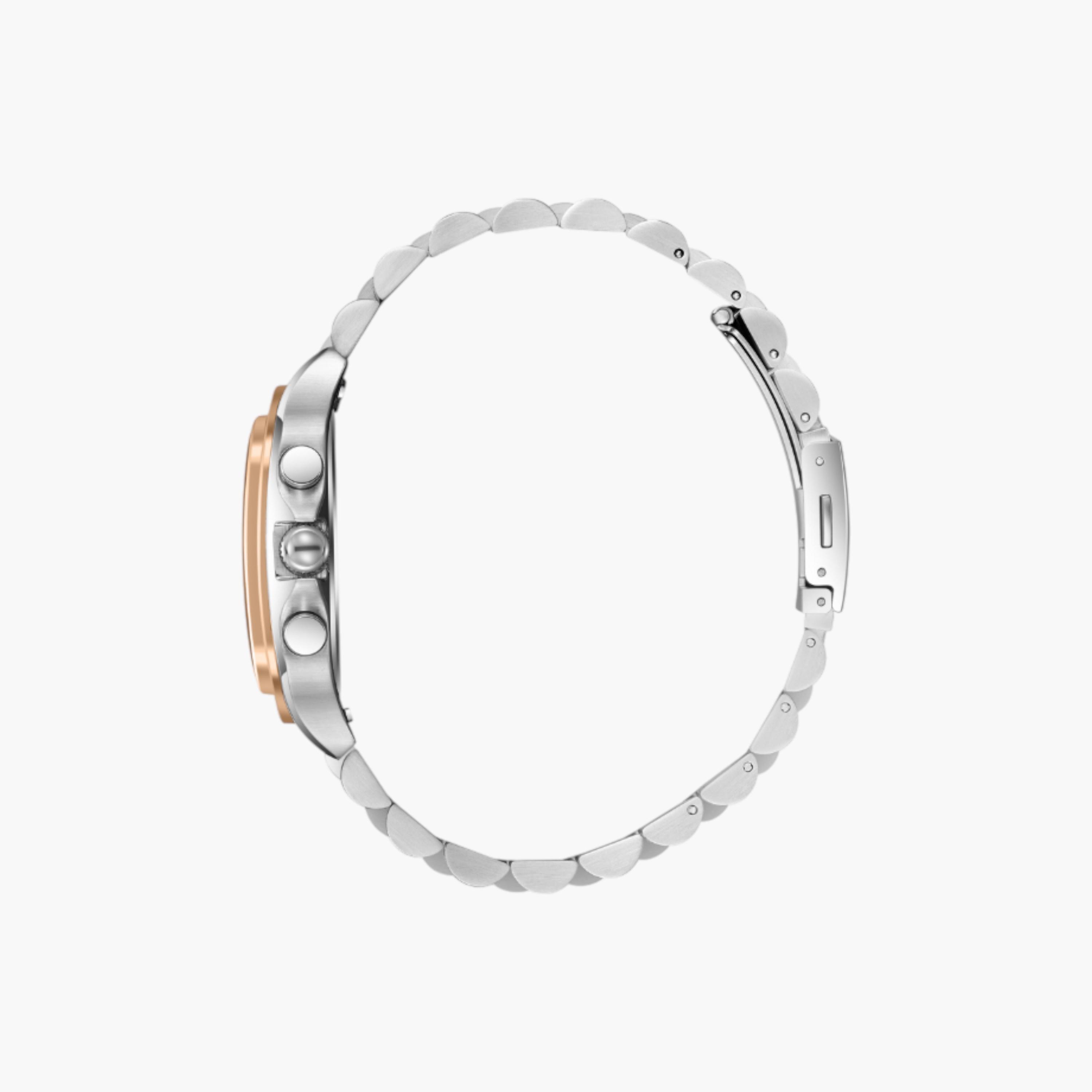 سلازنجر ساعة رجالية بشاشة متعددة الوظائف وسوار معدني-men-watchesandjewellery-watches-image-3