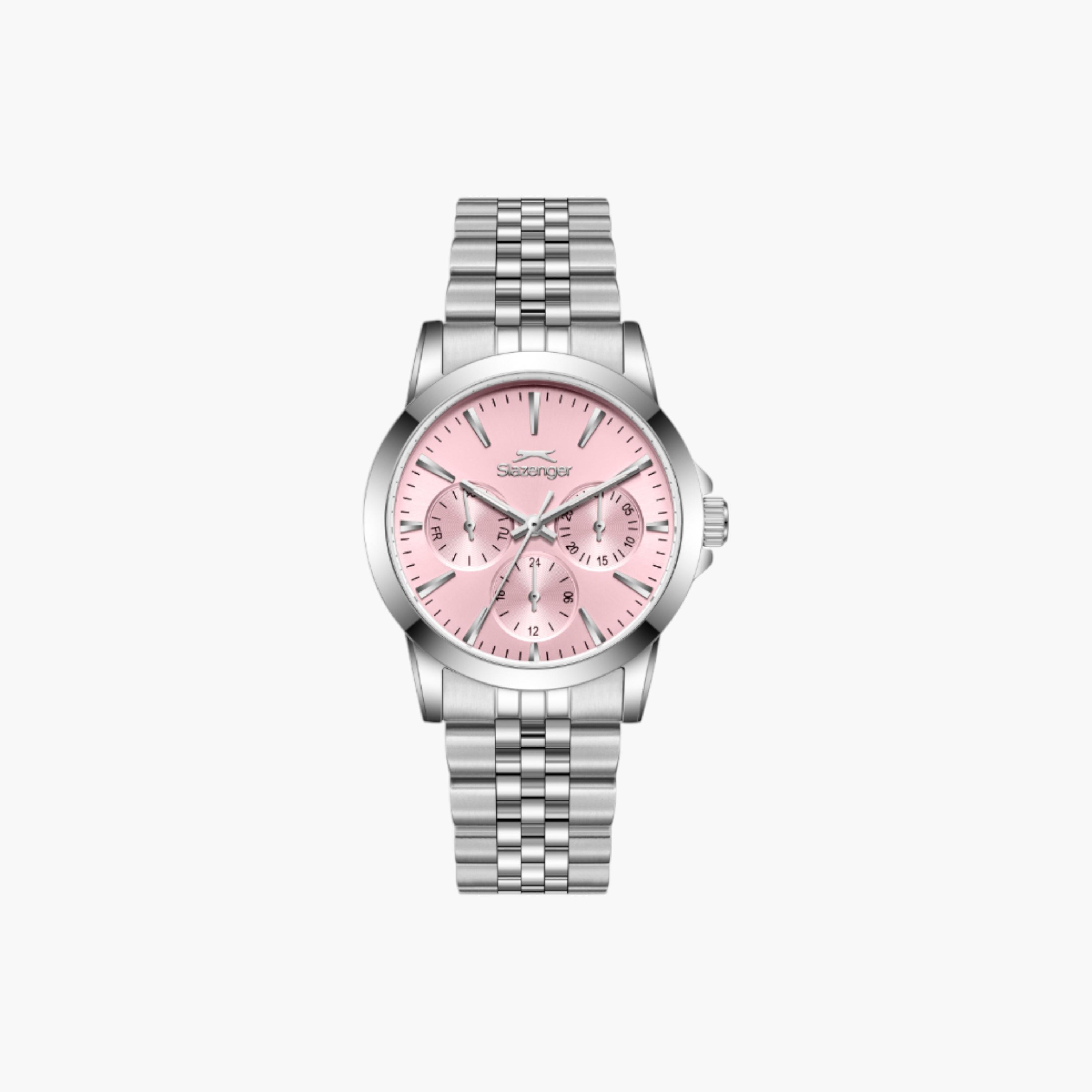 سلازنجر ساعة نسائية فضية متعددة الوظائف-women-watchesandjewellery-watches-image-1