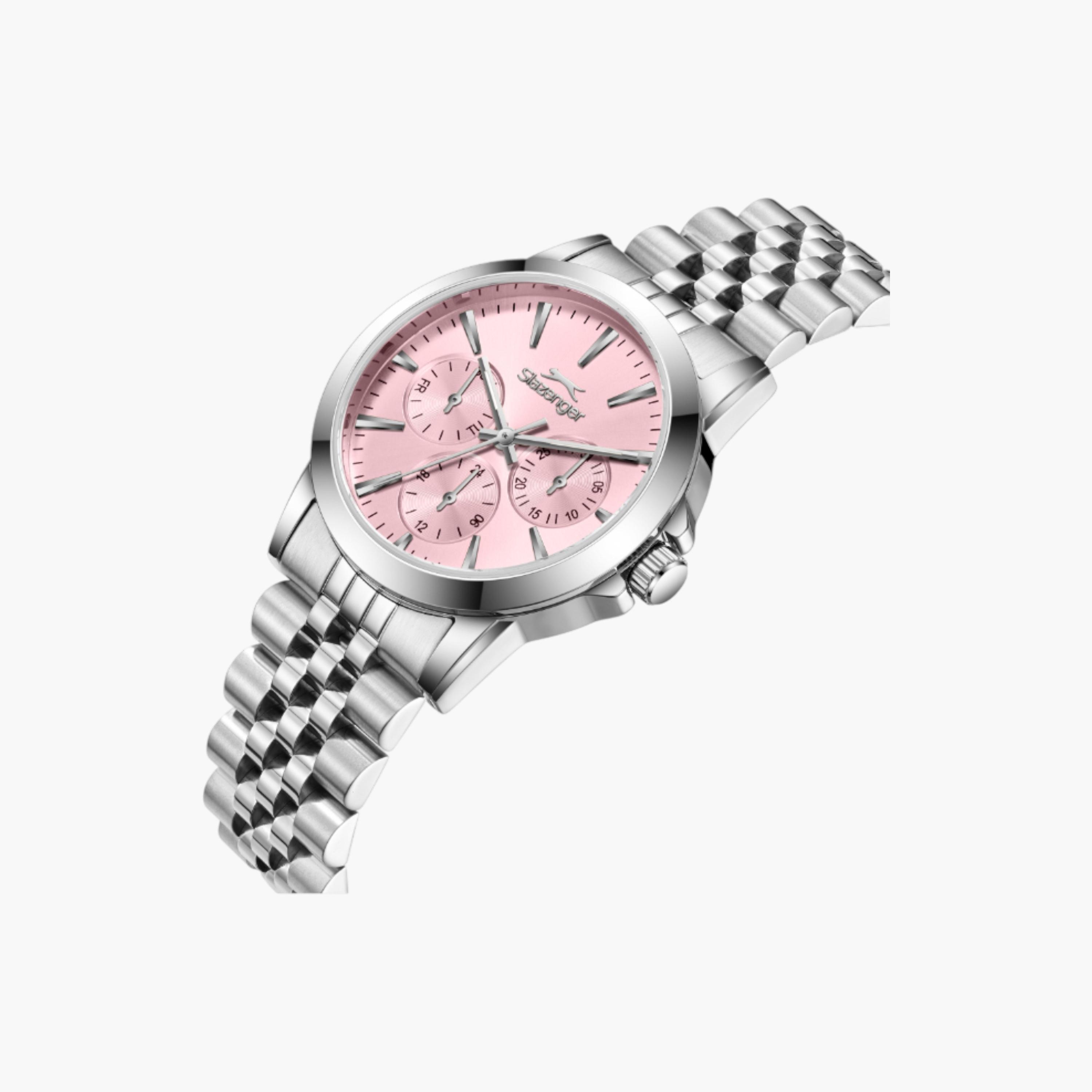 سلازنجر ساعة نسائية فضية متعددة الوظائف-women-watchesandjewellery-watches-image-2