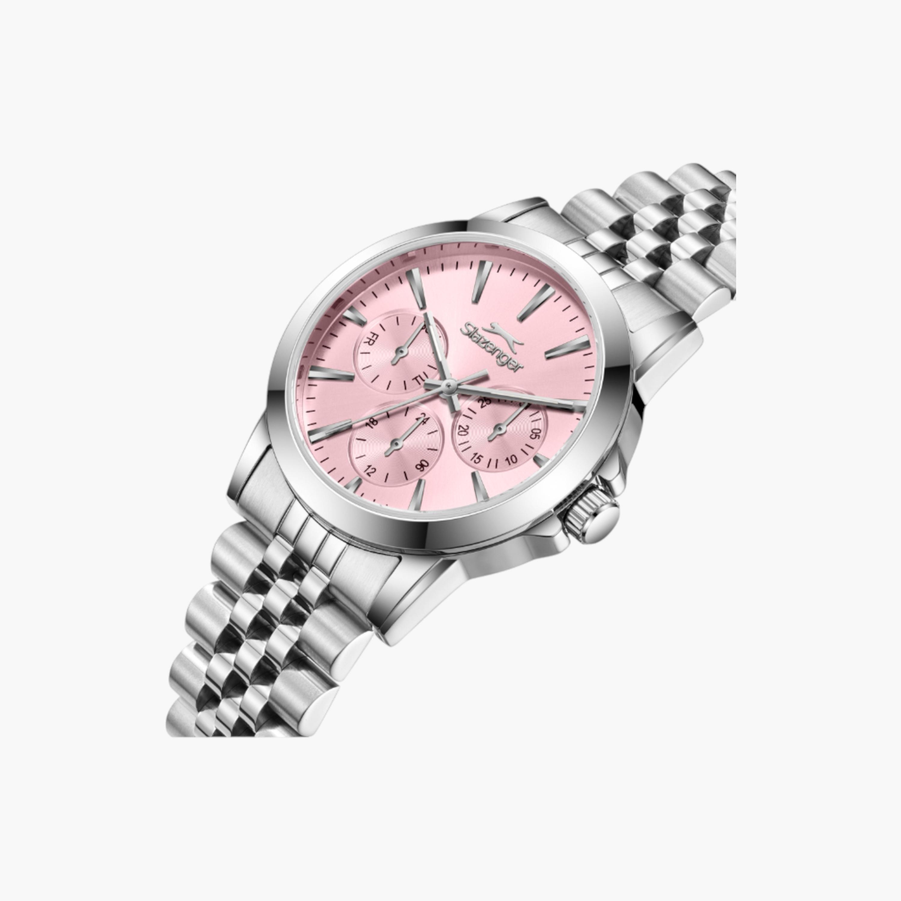 سلازنجر ساعة نسائية فضية متعددة الوظائف-women-watchesandjewellery-watches-image-5