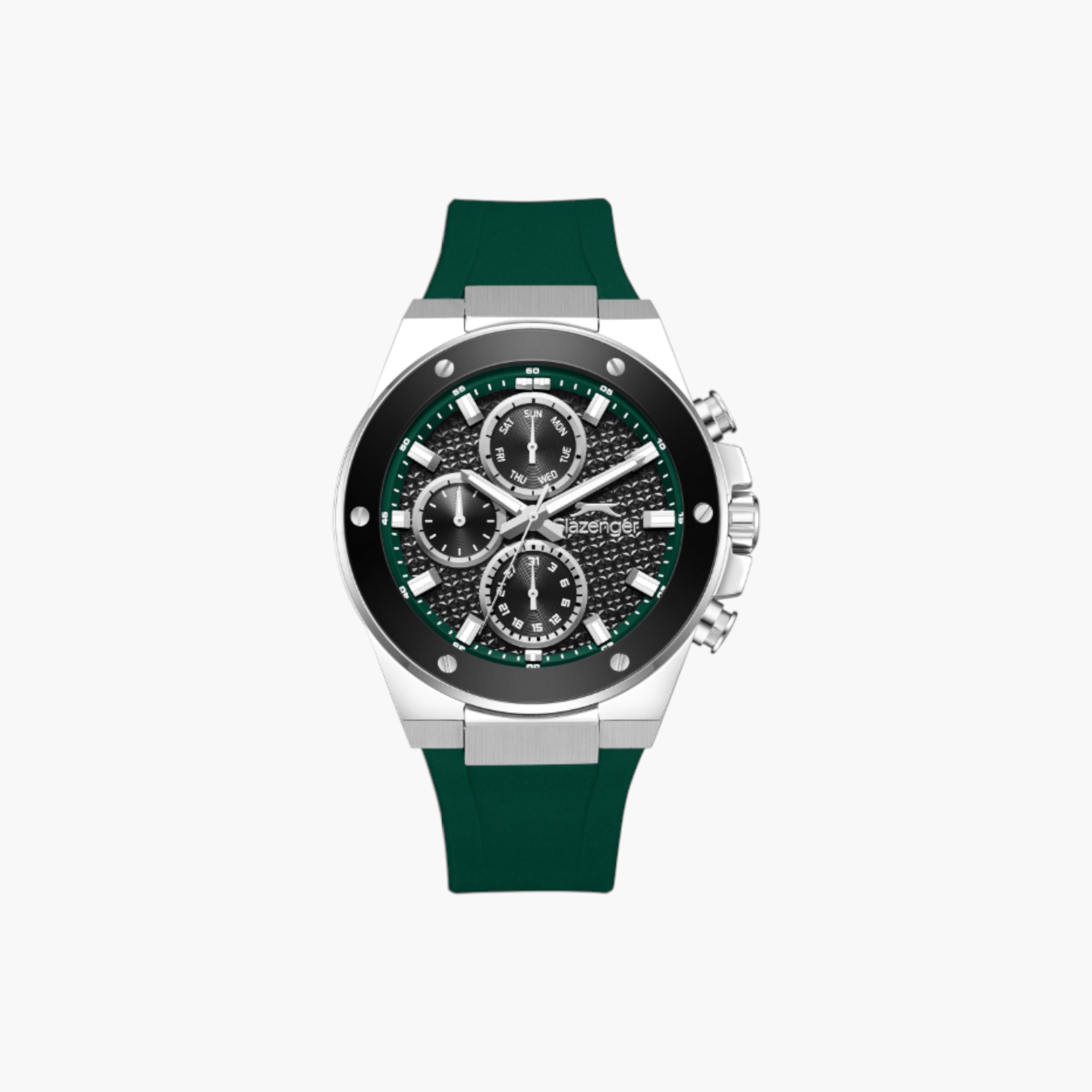 Slazenger Multifunction Display Men's Watch with Silicone Strap-men-watchesandjewellery-watches-image-1