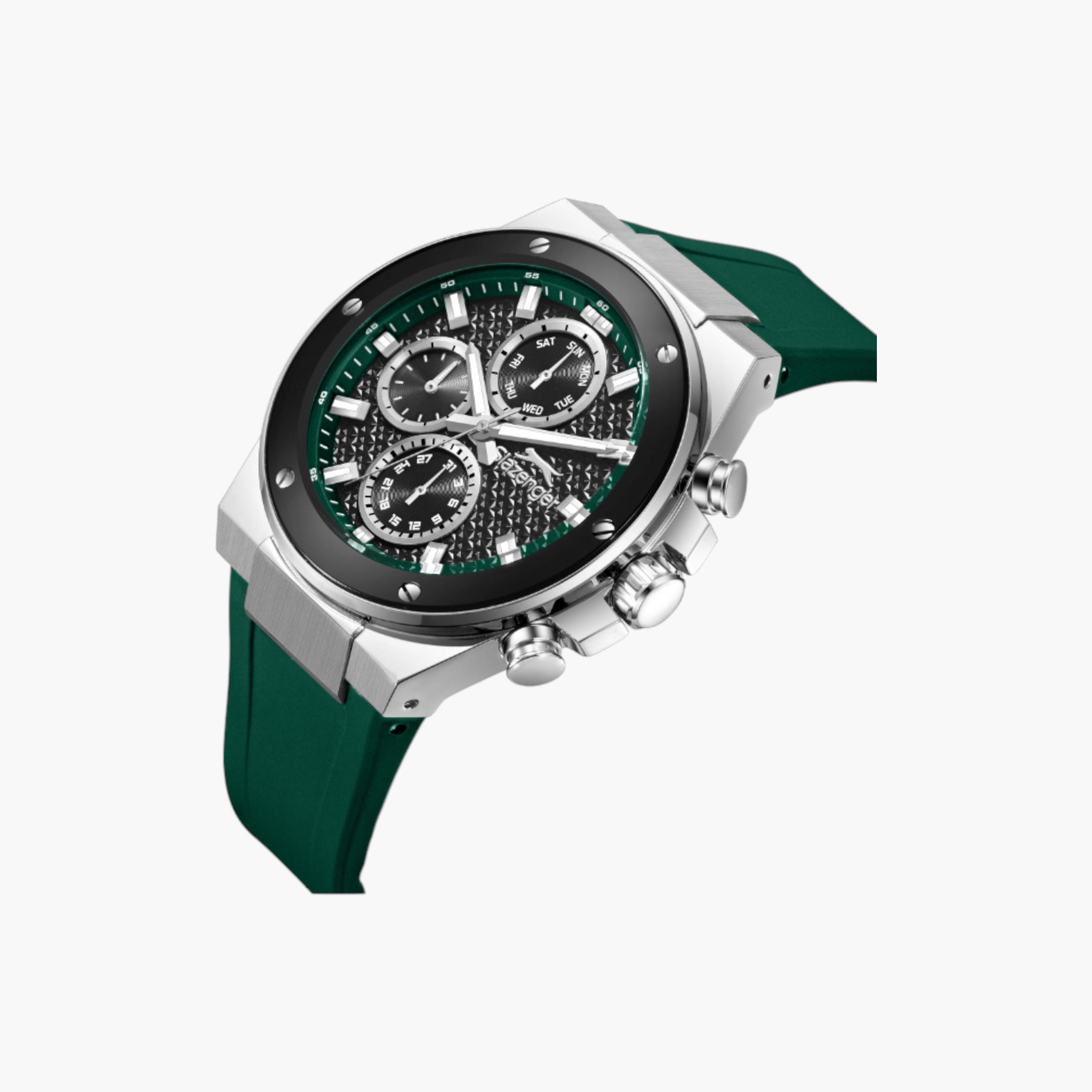 Slazenger Multifunction Display Men's Watch with Silicone Strap-men-watchesandjewellery-watches-image-2