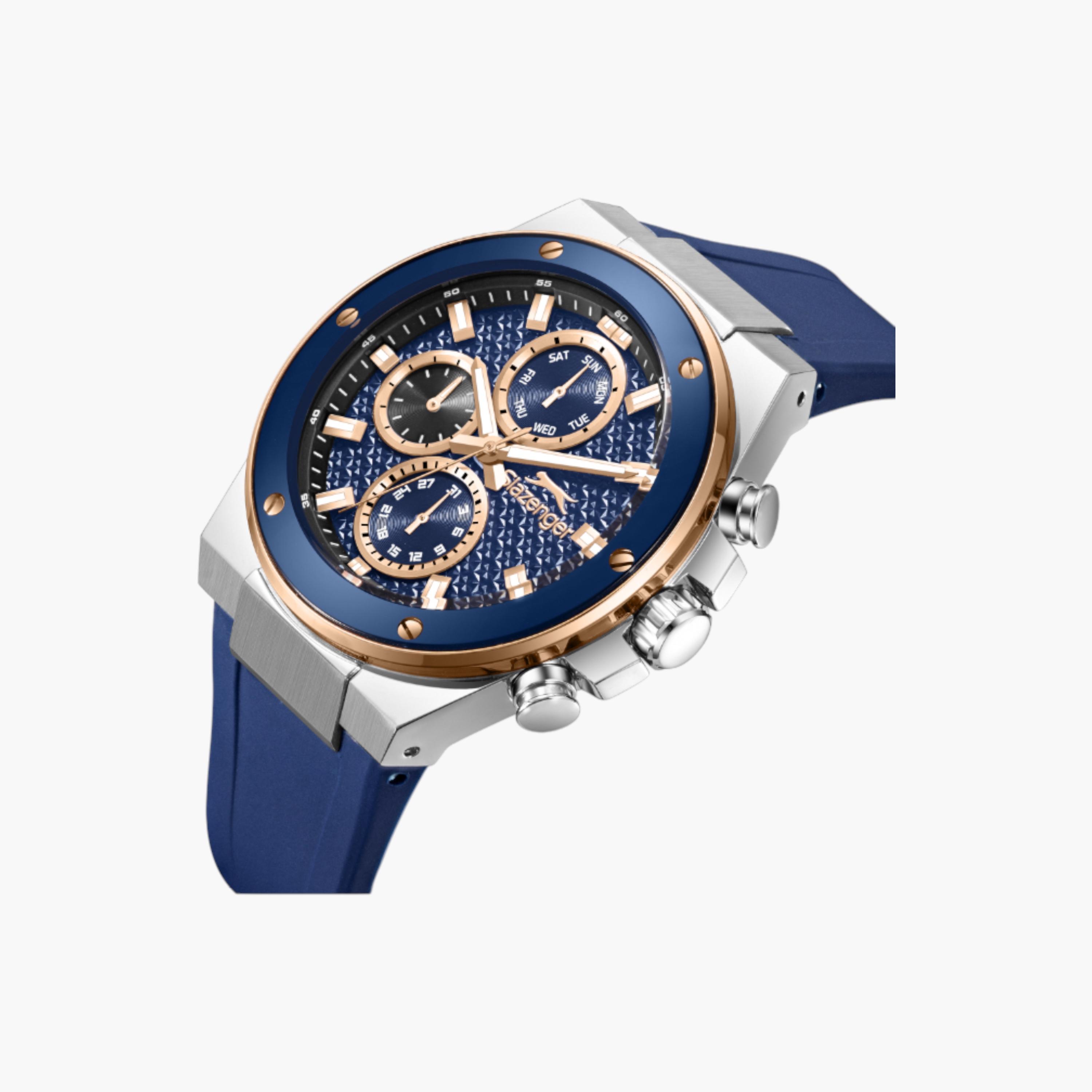 سلازنجر ساعة رجالية سيليكون زرقاء متعددة الوظائف-men-watchesandjewellery-watches-image-5