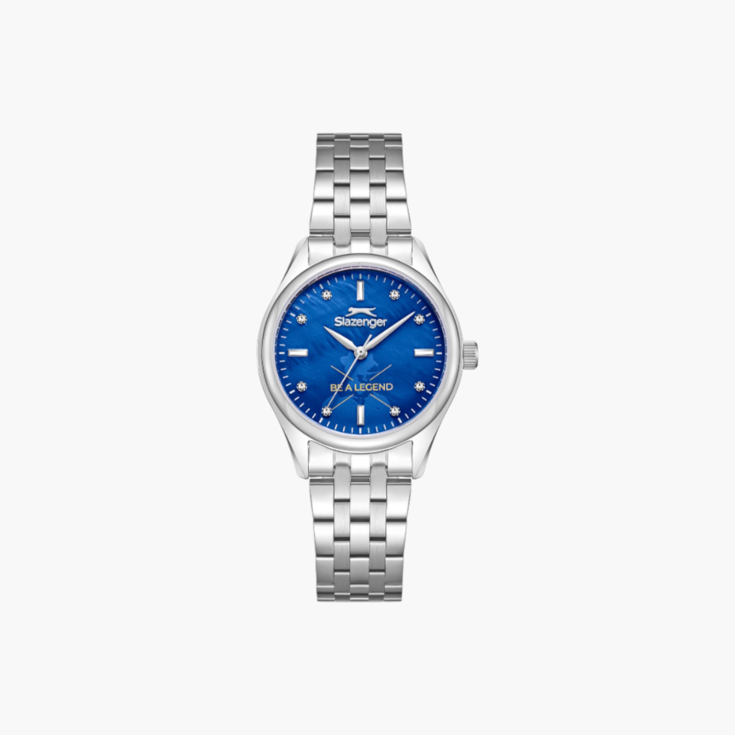سلازنجر ساعة نسائية فضية من الستانلس ستيل-women-watchesandjewellery-watches-image-1