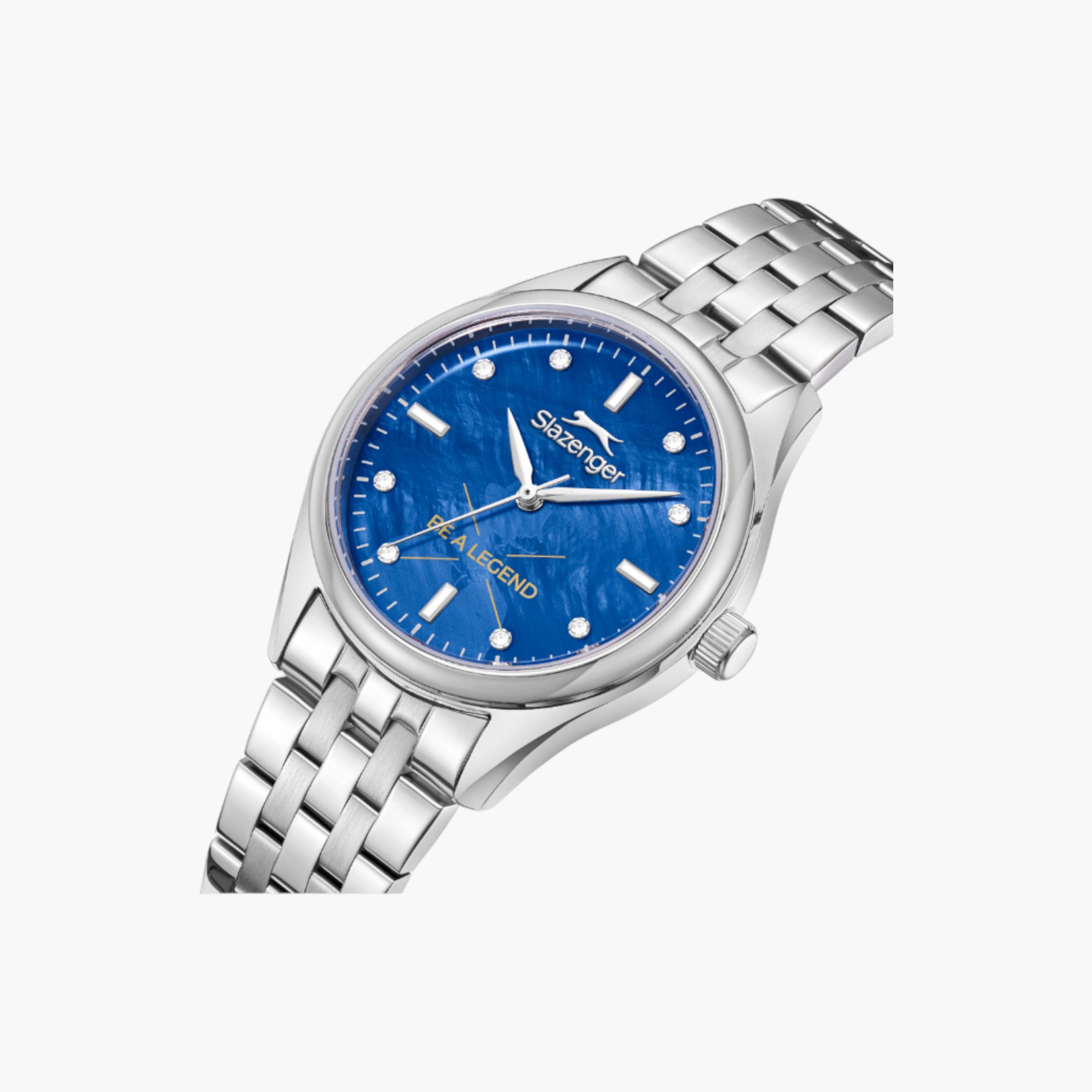 سلازنجر ساعة نسائية فضية من الستانلس ستيل-women-watchesandjewellery-watches-image-2