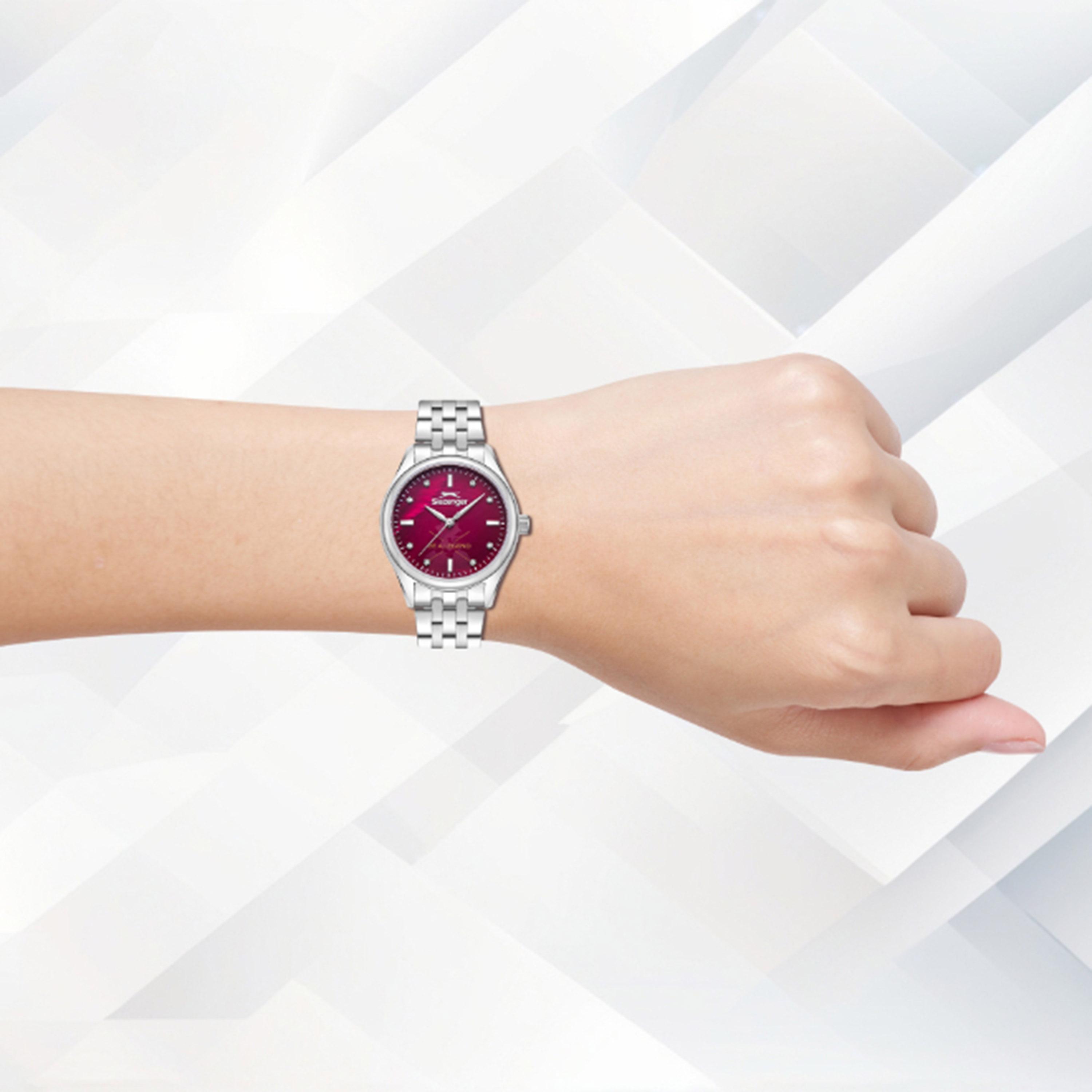 Slazenger Silver Tone Analogue Ladies Watch-women-watchesandjewellery-watches-image-5