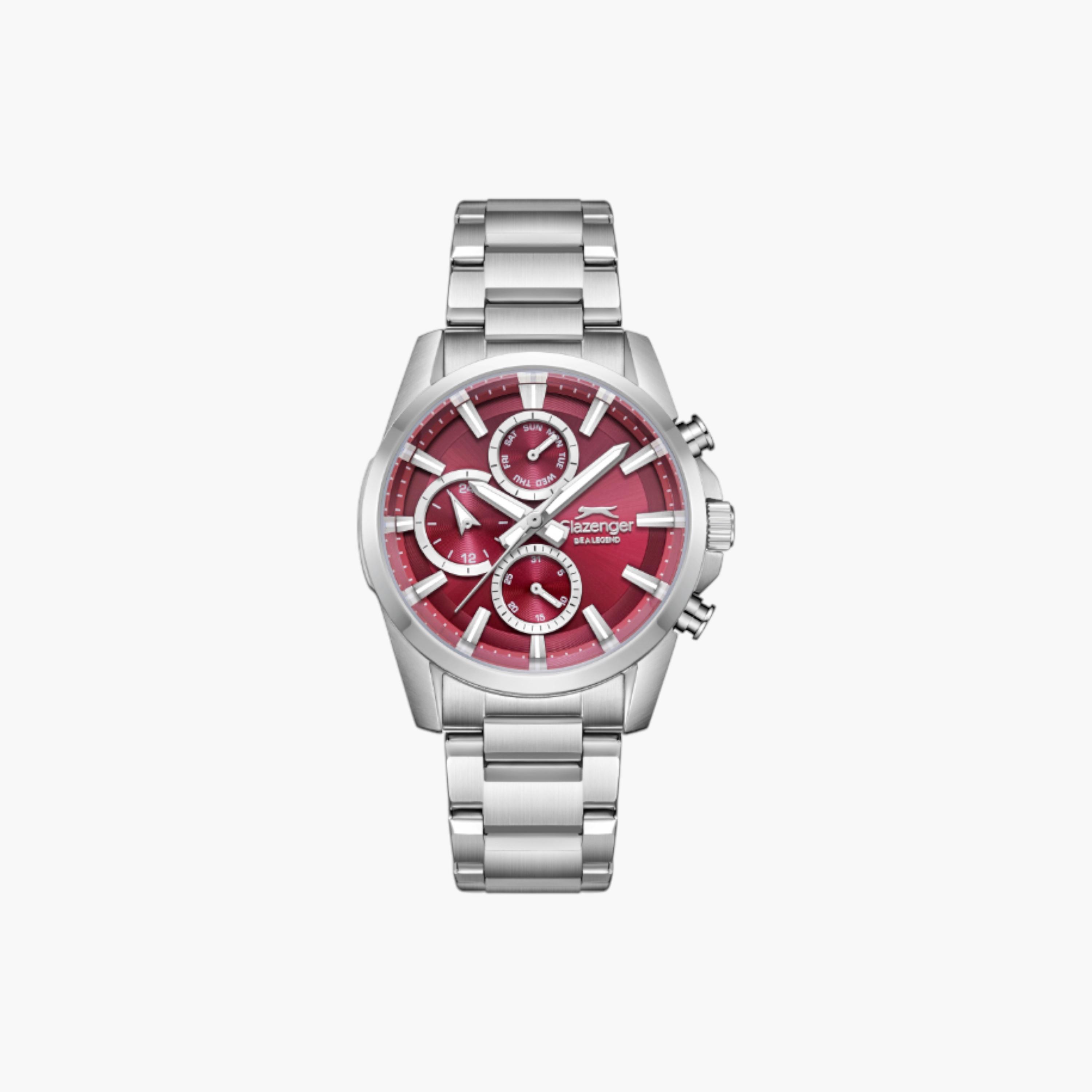 سلازنجر ساعة رجالية بوجه أحمر متعددة الوظائف-men-watchesandjewellery-watches-image-1