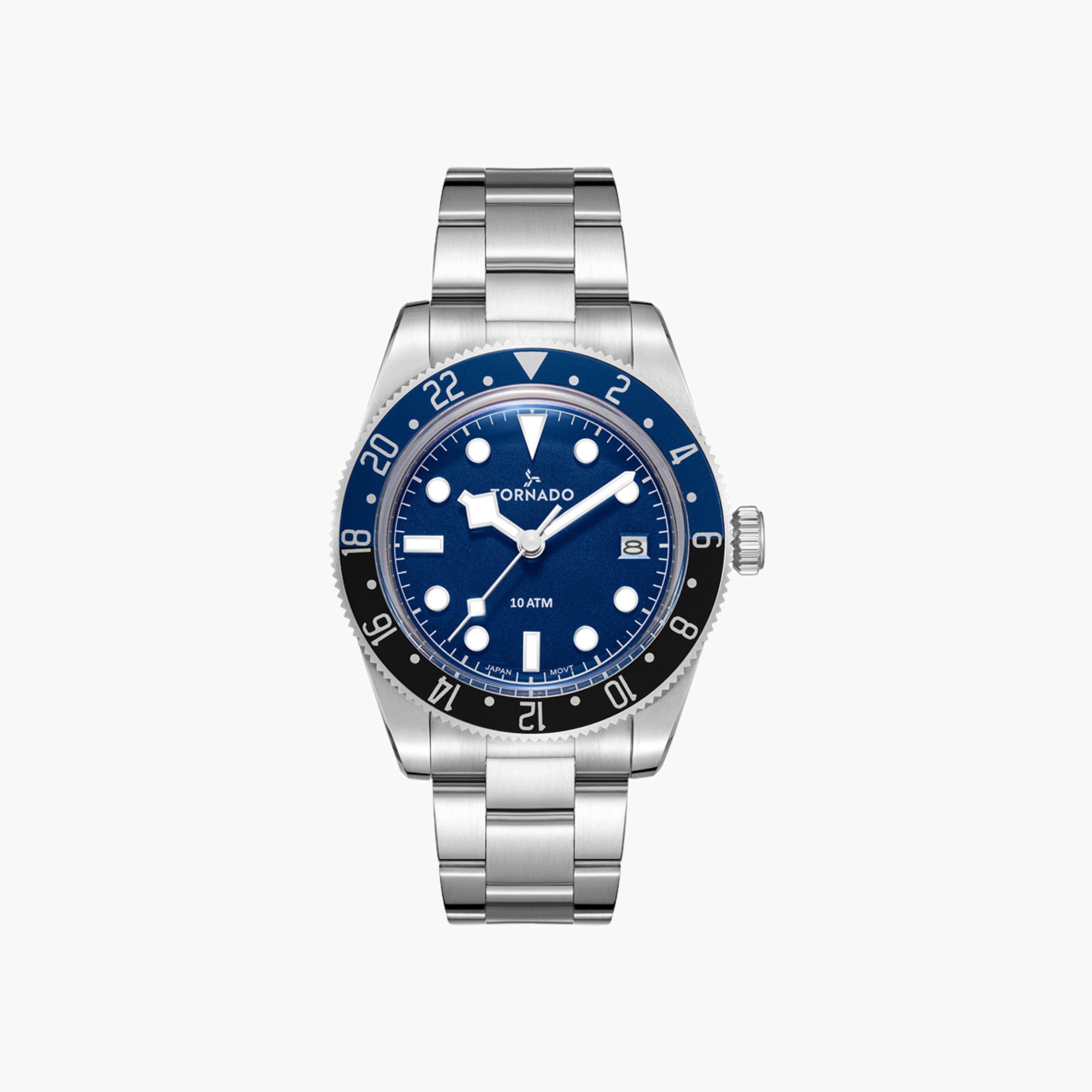 Tornado Men's Analog Blue Dial Watch-men-watchesandjewellery-watches-image-1