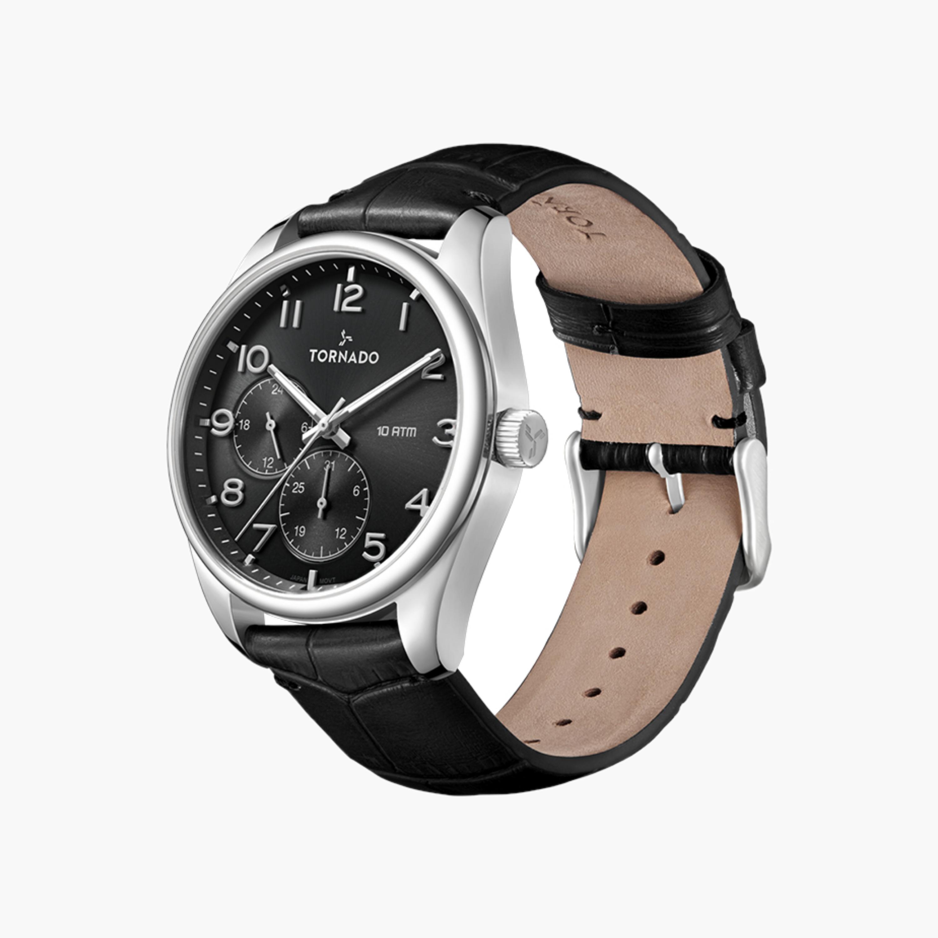 ساعة كلاسيكية رجالية جلد متعددة الوظائف-men-watchesandjewellery-watches-image-3