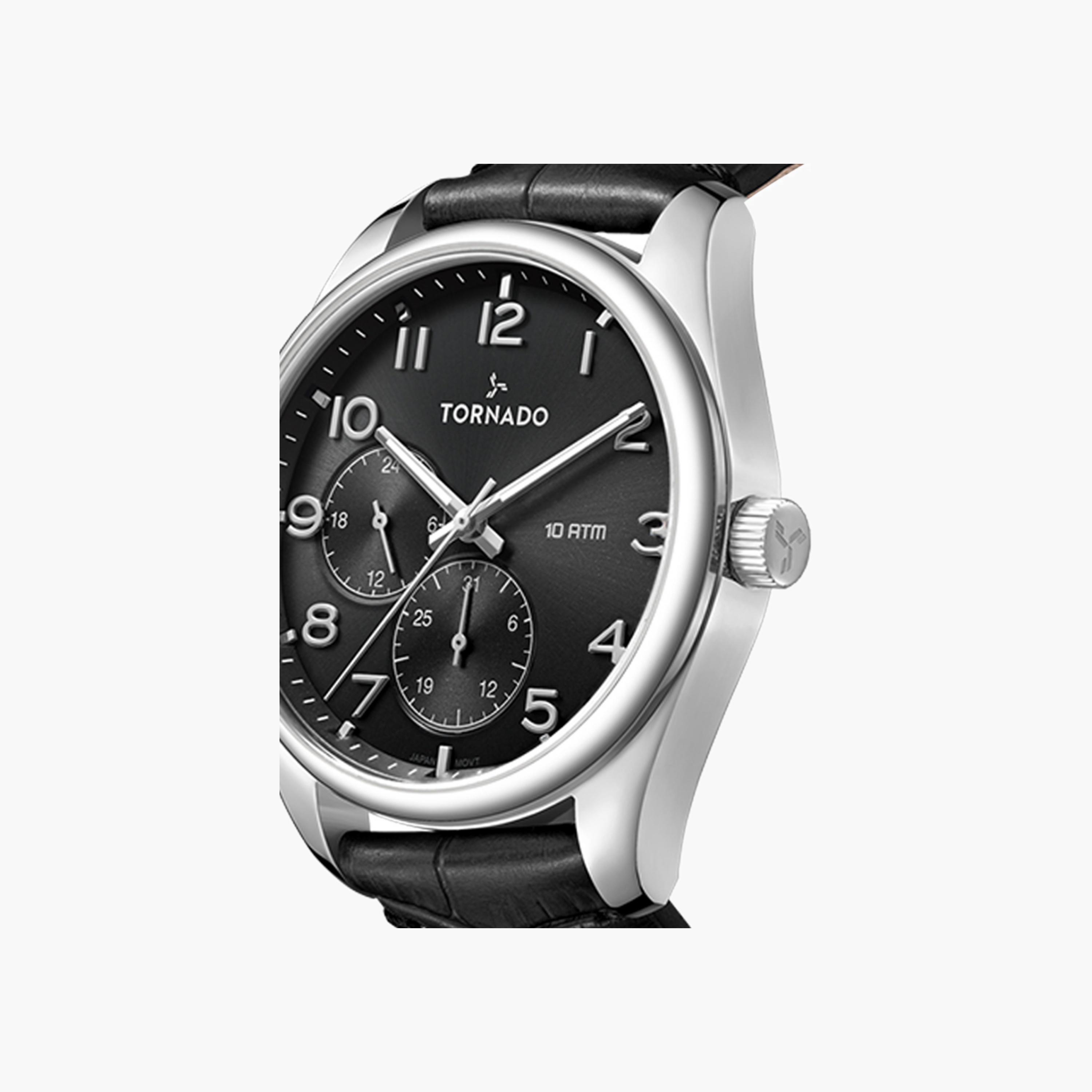 ساعة كلاسيكية رجالية جلد متعددة الوظائف-men-watchesandjewellery-watches-image-4