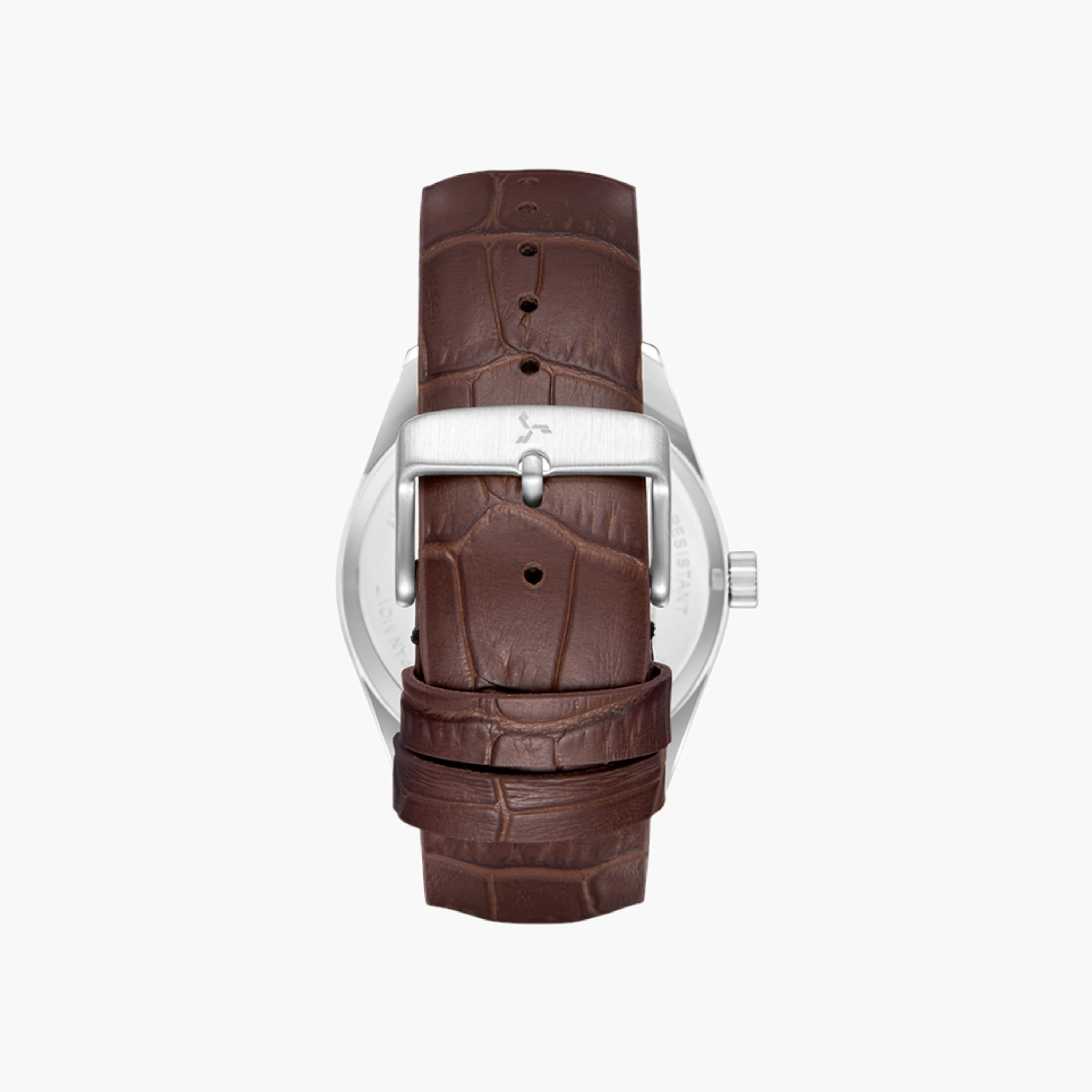 Tornado Multi-Function Men's Leather Strap Watch-men-watchesandjewellery-watches-image-3