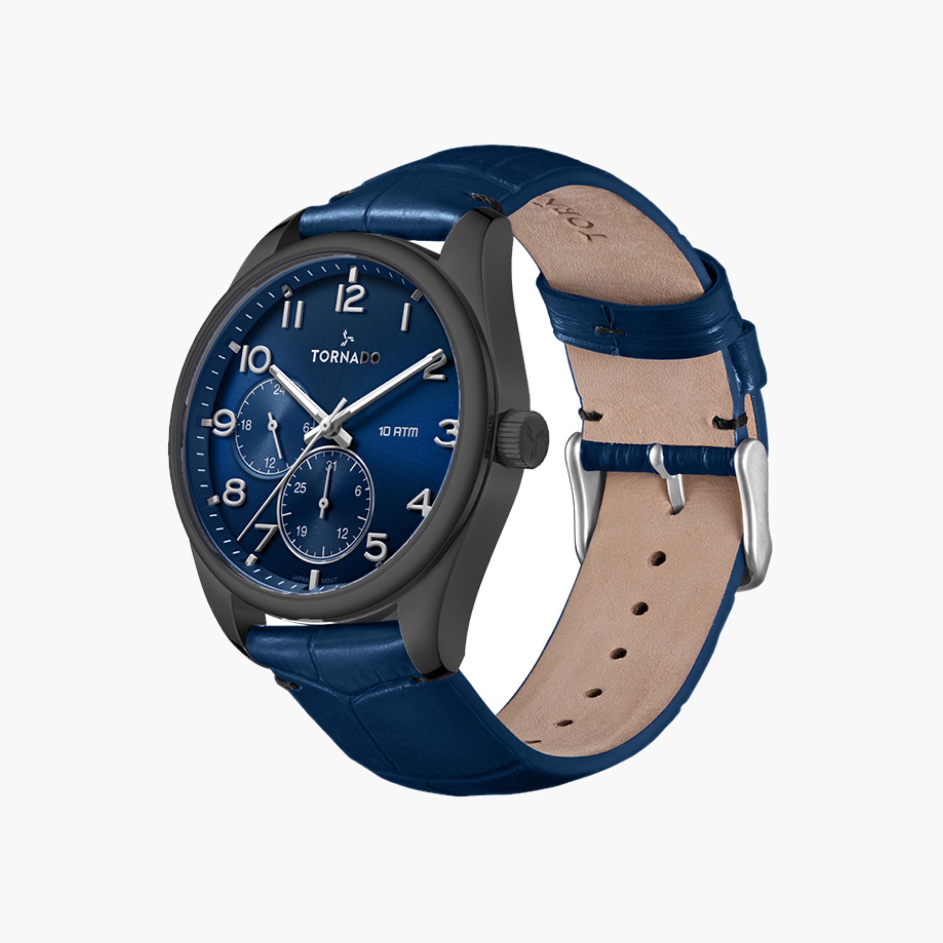 ساعة رجالية بوجه أزرق متعددة الوظائف-men-watchesandjewellery-watches-image-3