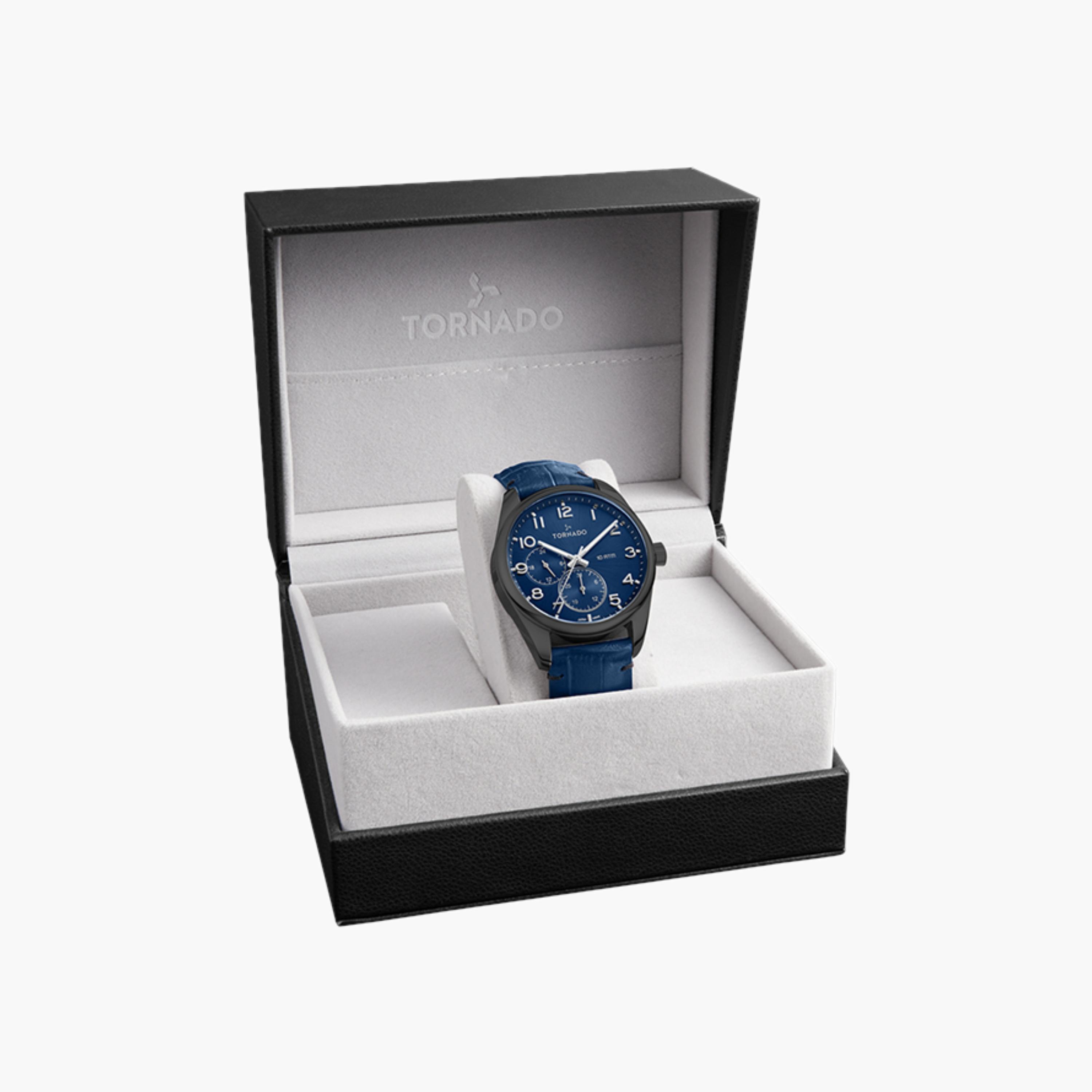 Tornado Blue Dial Men's Multi-Function Watch-men-watchesandjewellery-watches-image-5