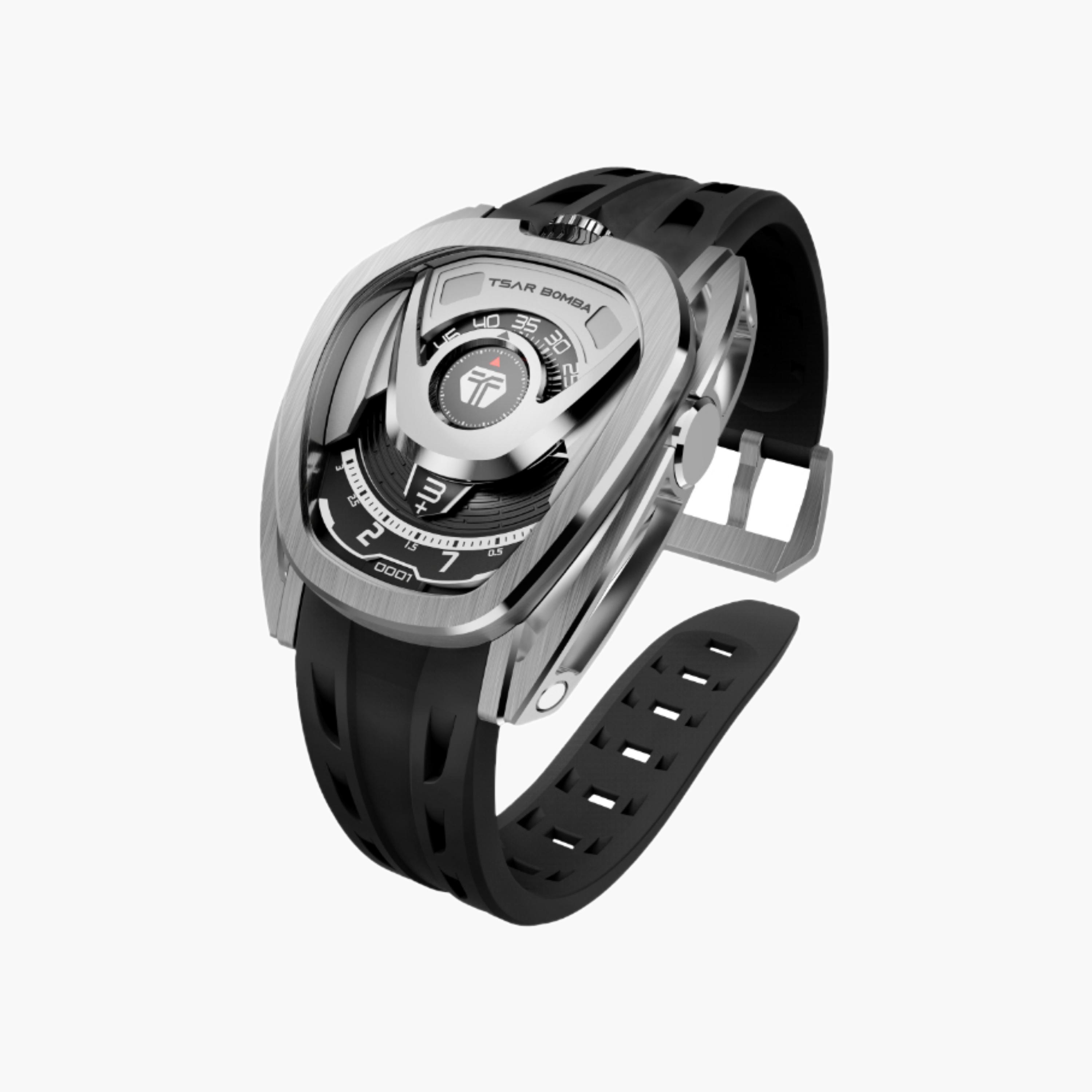 TSAR BOMBA Tonneau Dial Men's Sports Watch-men-watchesandjewellery-watches-image-2
