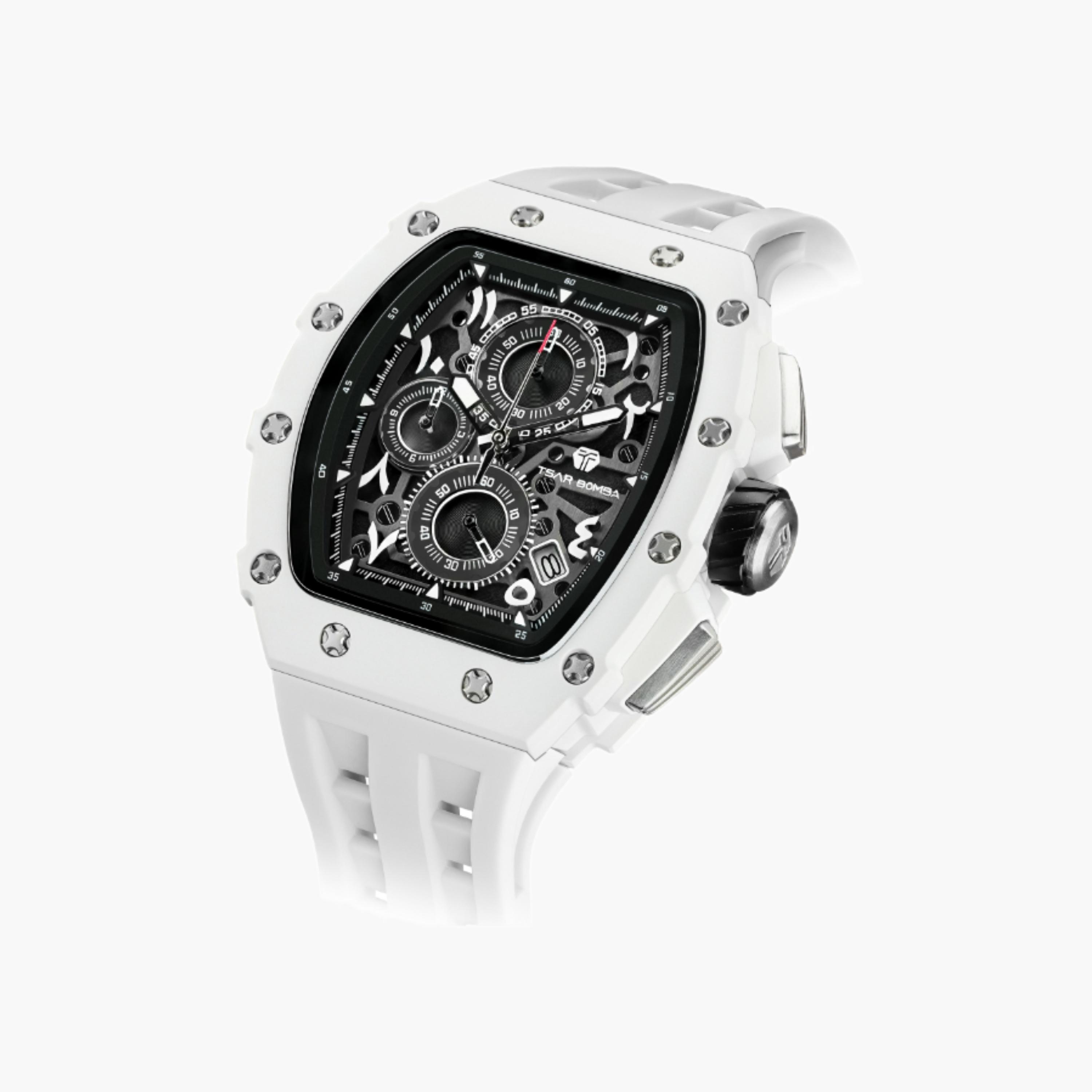 ساعة كرونوغراف بيوسيراميك تونو بيضاء-men-watchesandjewellery-watches-image-3
