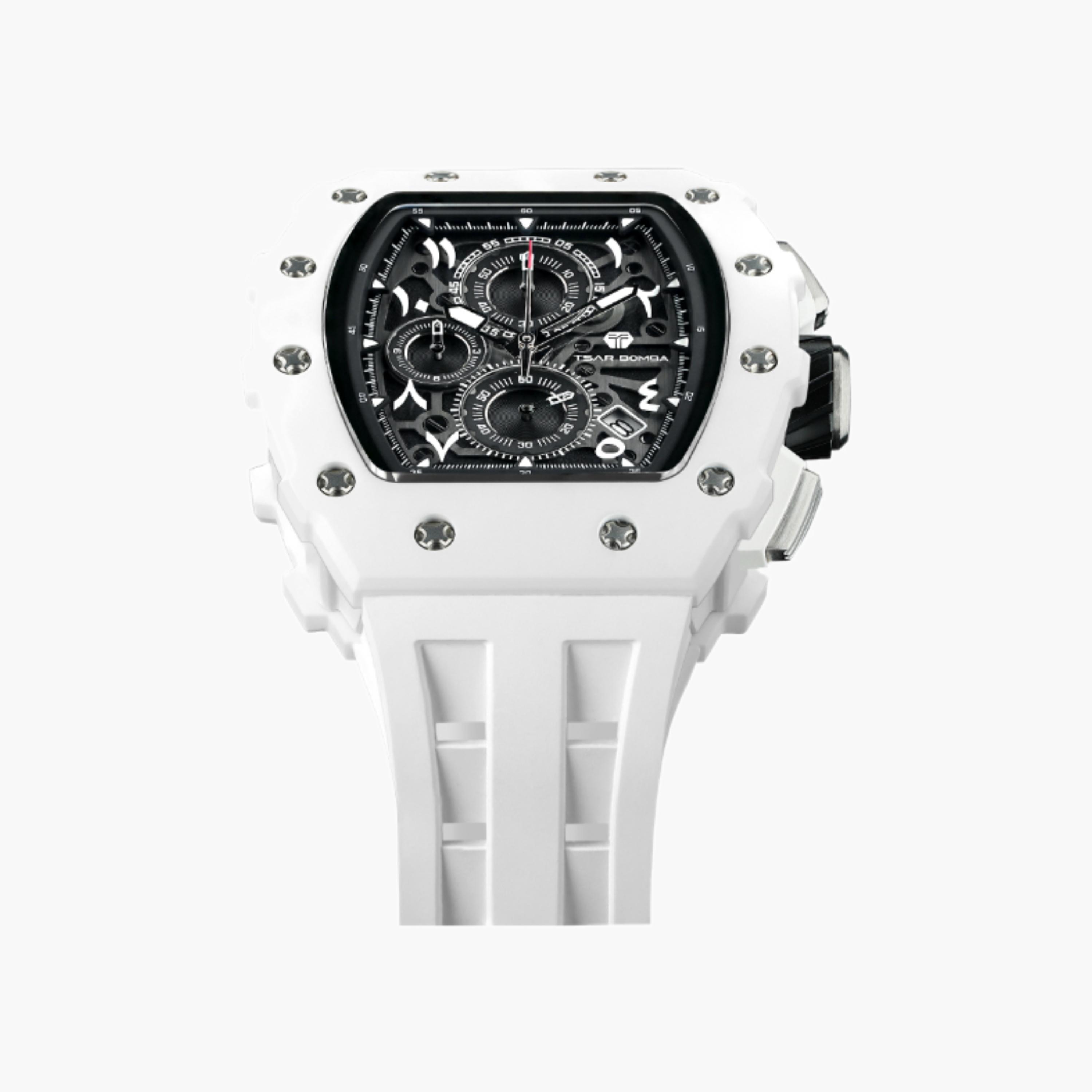 ساعة كرونوغراف بيوسيراميك تونو بيضاء-men-watchesandjewellery-watches-image-4