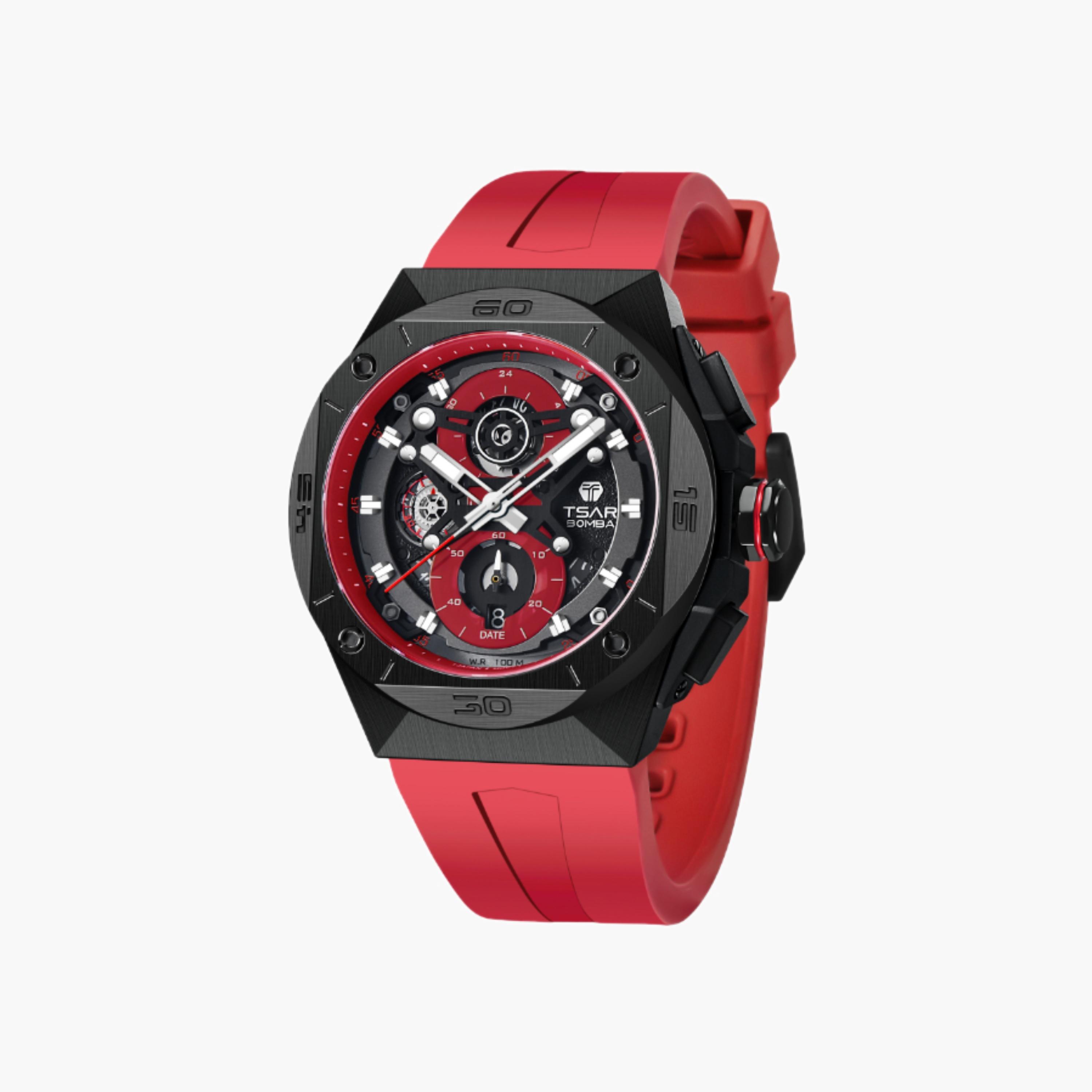 TSAR BOMBA Men's Analog Watch-men-watchesandjewellery-watches-image-3