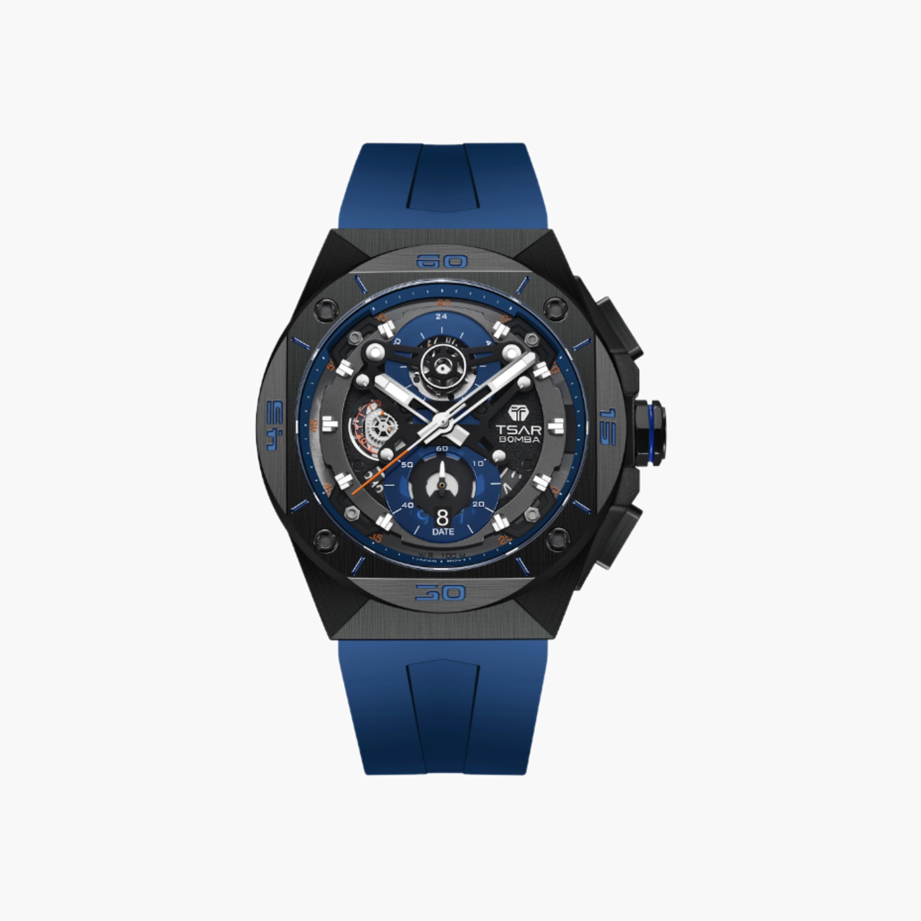 TSAR BOMBA Men's Chronograph Sport Watch-men-watchesandjewellery-watches-image-1