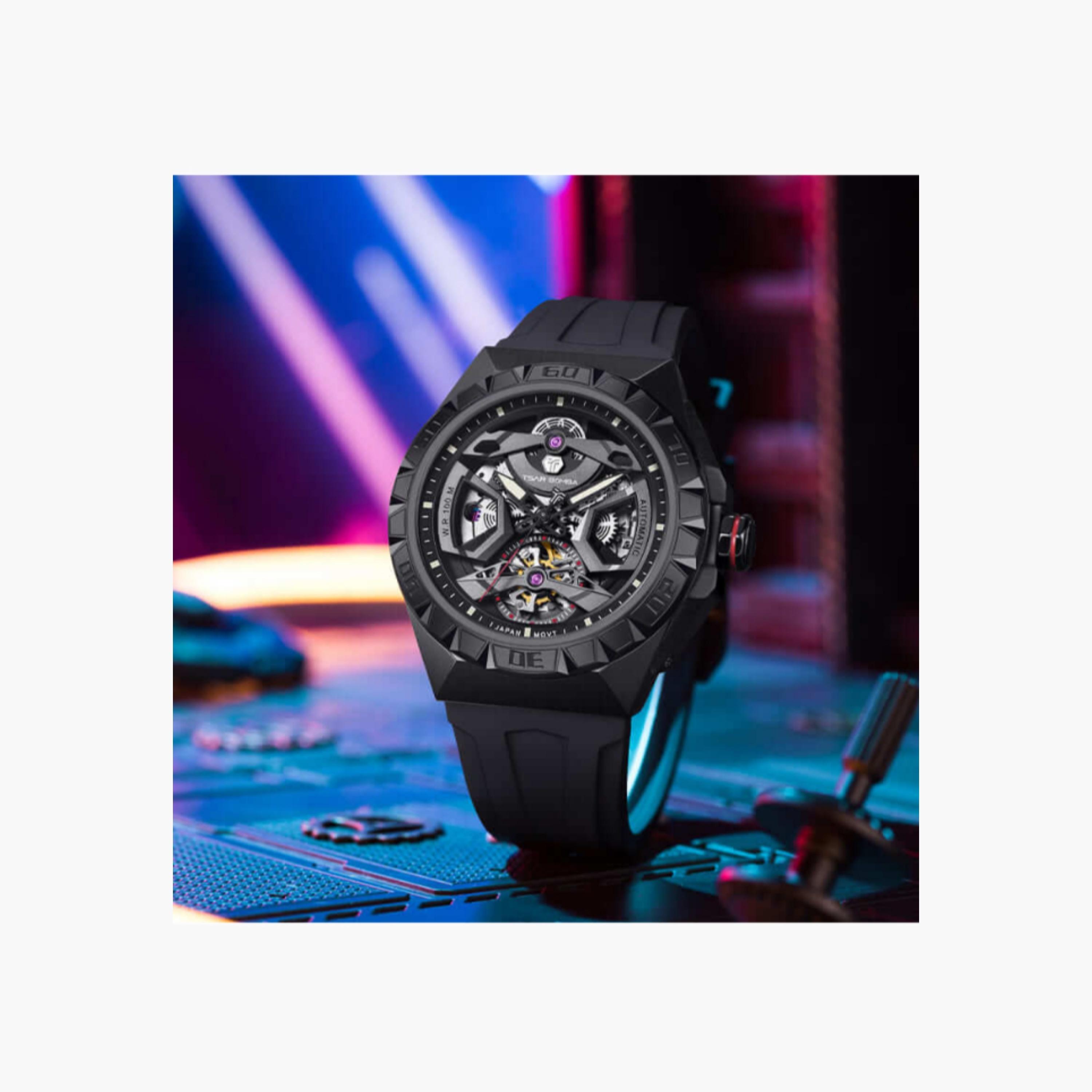 TSAR BOMBA Skeleton Dial Automatic Watch-men-watchesandjewellery-watches-image-4