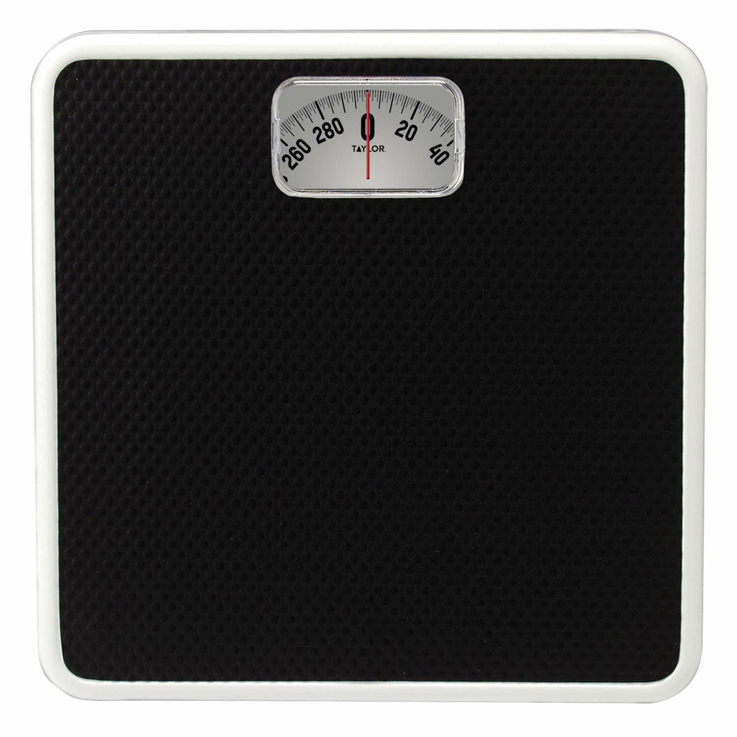 Taylor Analog Body Weight Scale, Black-household-kitchen-kitchentoolsandutensils-cookingaccessories-image-1