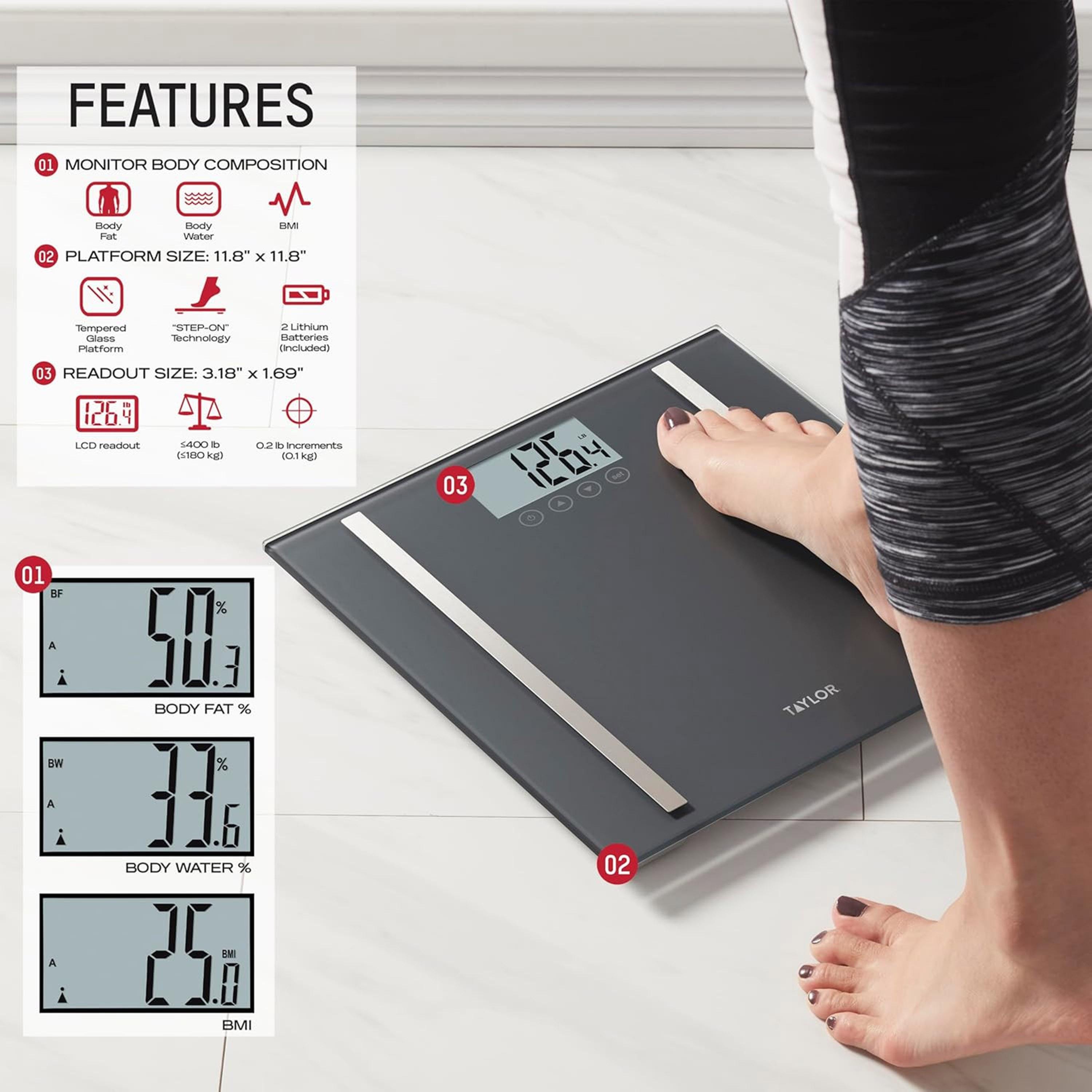 Taylor Digital Body Composition Scale-household-kitchen-kitchentoolsandutensils-cookingaccessories-image-2