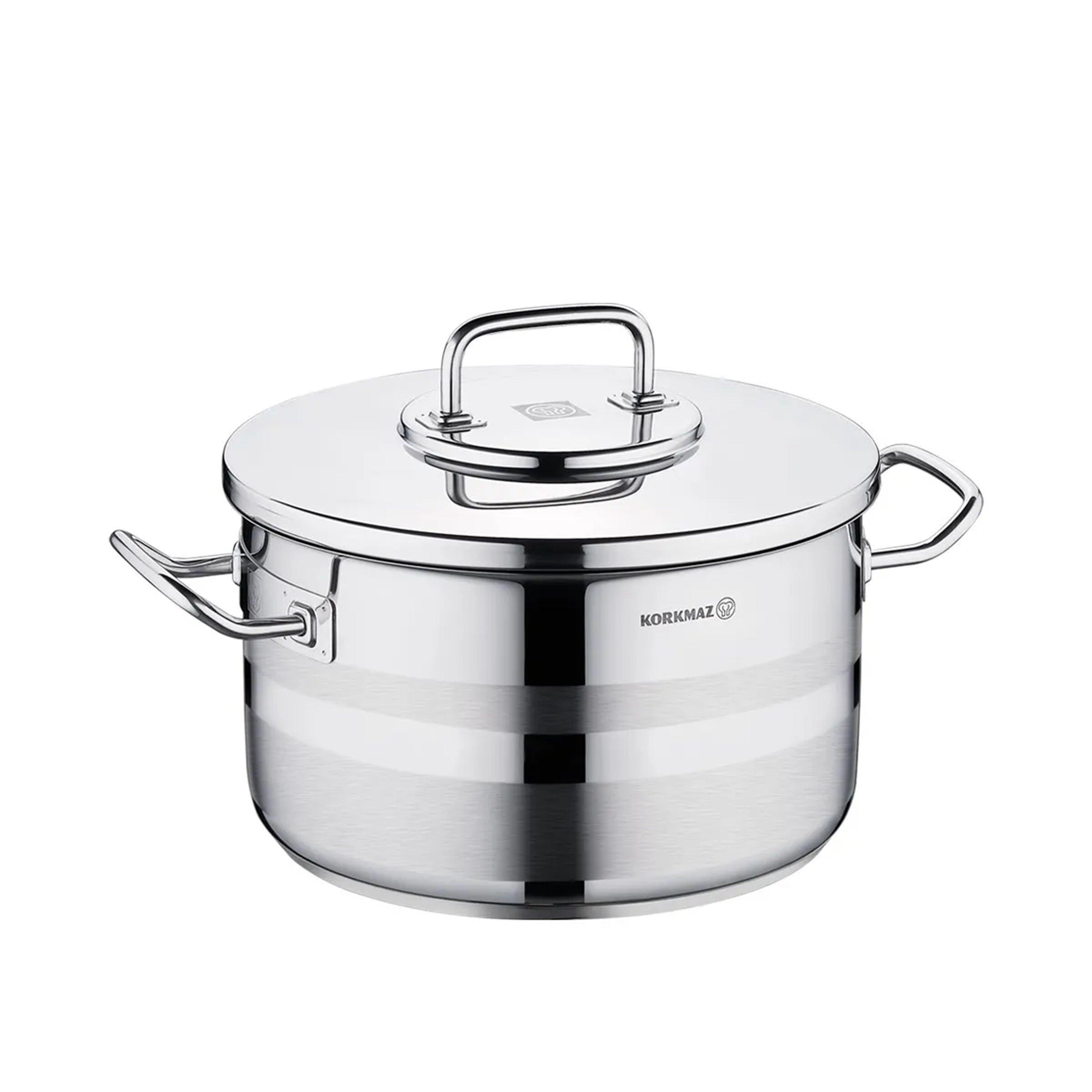 Stainless Steel Casserole Pot 15 Litre-household-kitchen-cookware-potsandpans-image-1